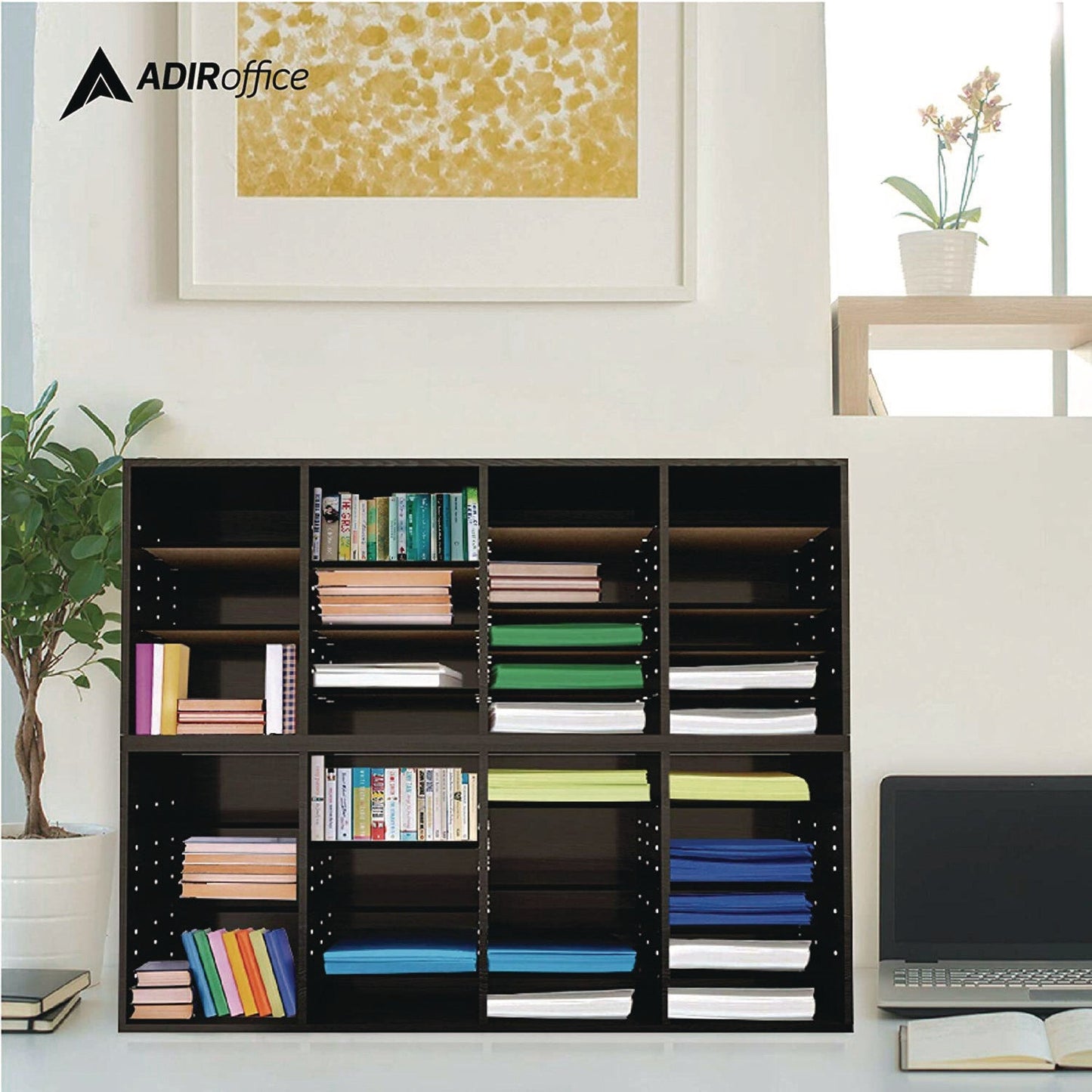 adiroffice-wood-adjustable-24-compartment-literature-organizer-24-sections-letter-size-39-3-x-11-8-x-16-3-black-alhi50024blk_11