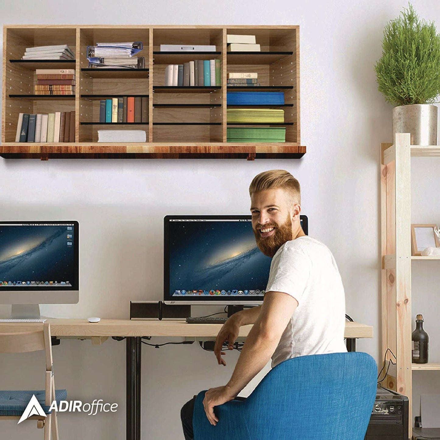 adiroffice-wood-adjustable-24-compartment-literature-organizer-24-sections-letter-size-39-3-x-11-8-x-16-3-medium-oak-alhi50024meo_6