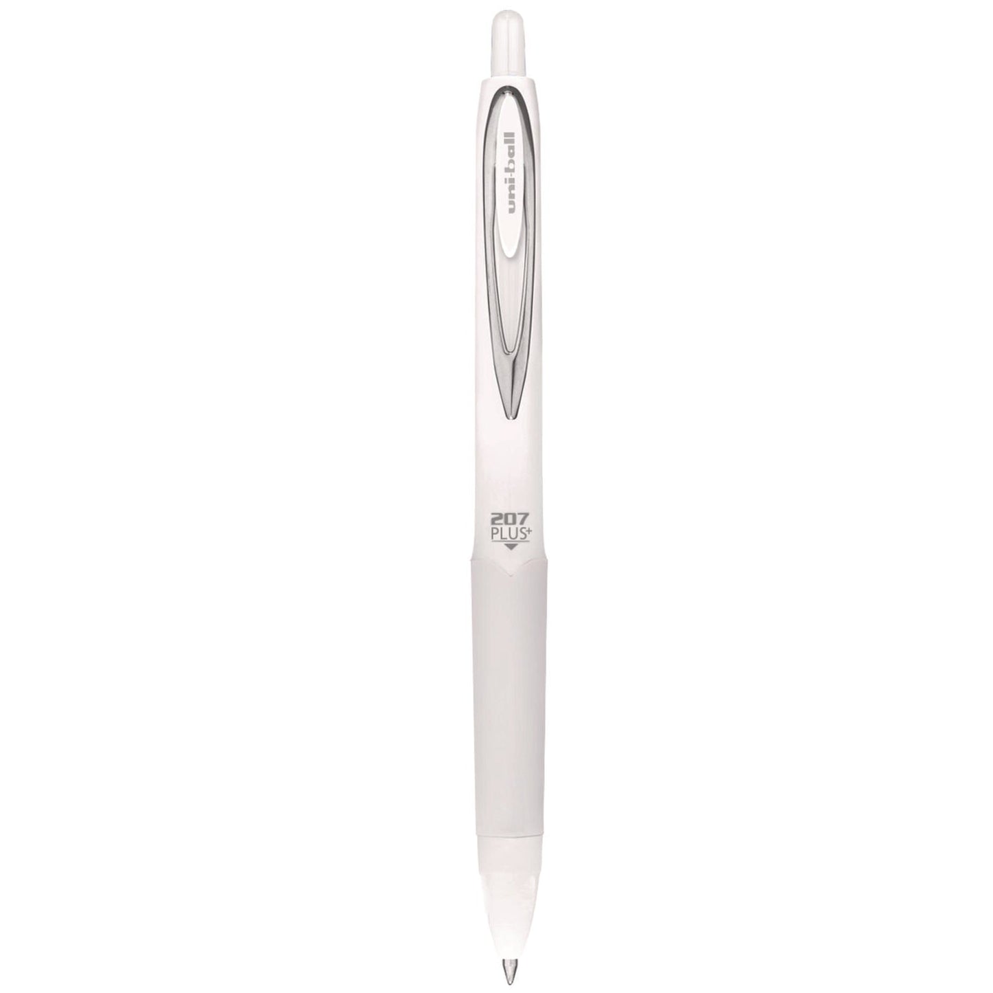 uniball-207-plus-gel-pen-retractable-medium-0-7-mm-black-ink-white-barrel-dozen-ubc70706_10