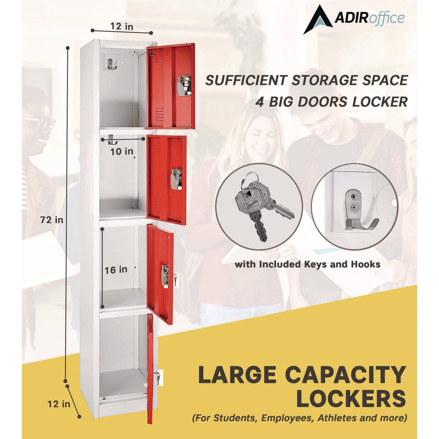 adiroffice-steel-storage-locker-4-compartment-12-x-12-x-72-red-alhi629204red_4