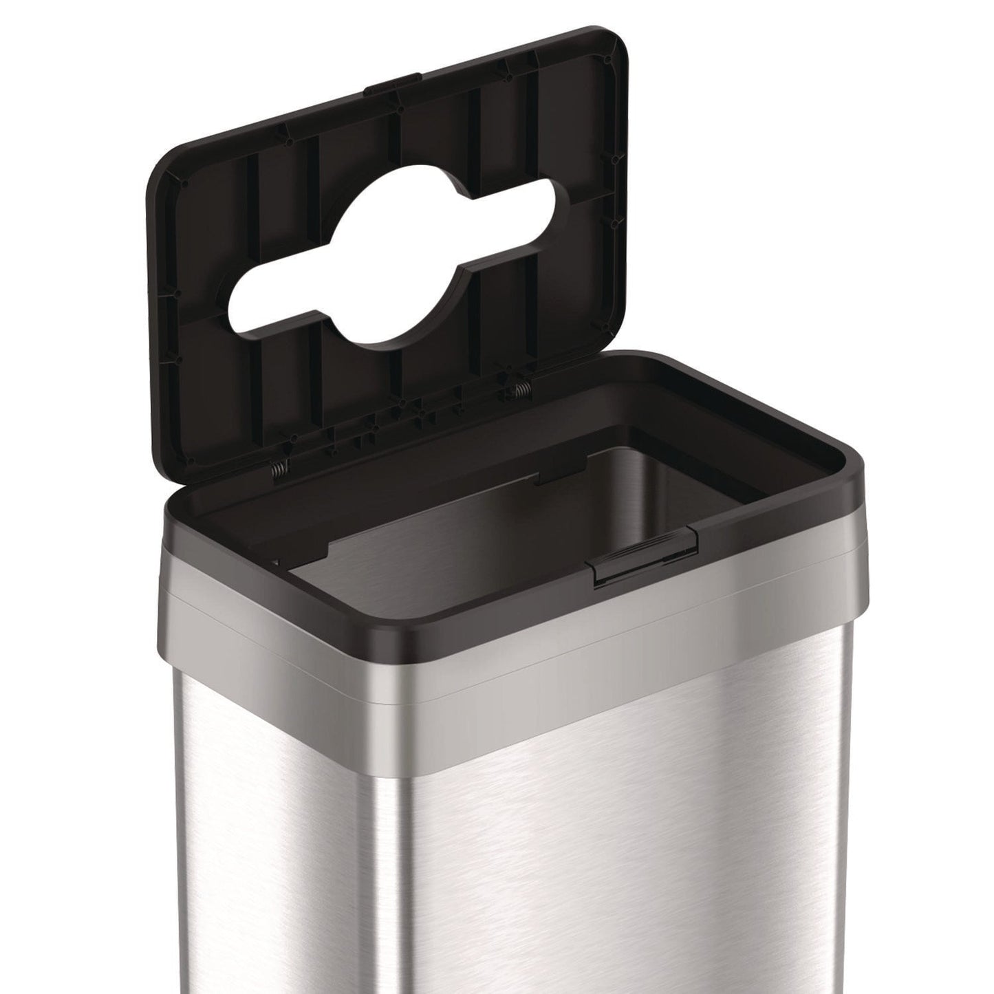 hls-commercial-r-open-top-trash-bin-with-wheels-and-color-coded-lid-21-gal-plastic-stainless-steel-silver-black-hlmhls21uotmtrs_4