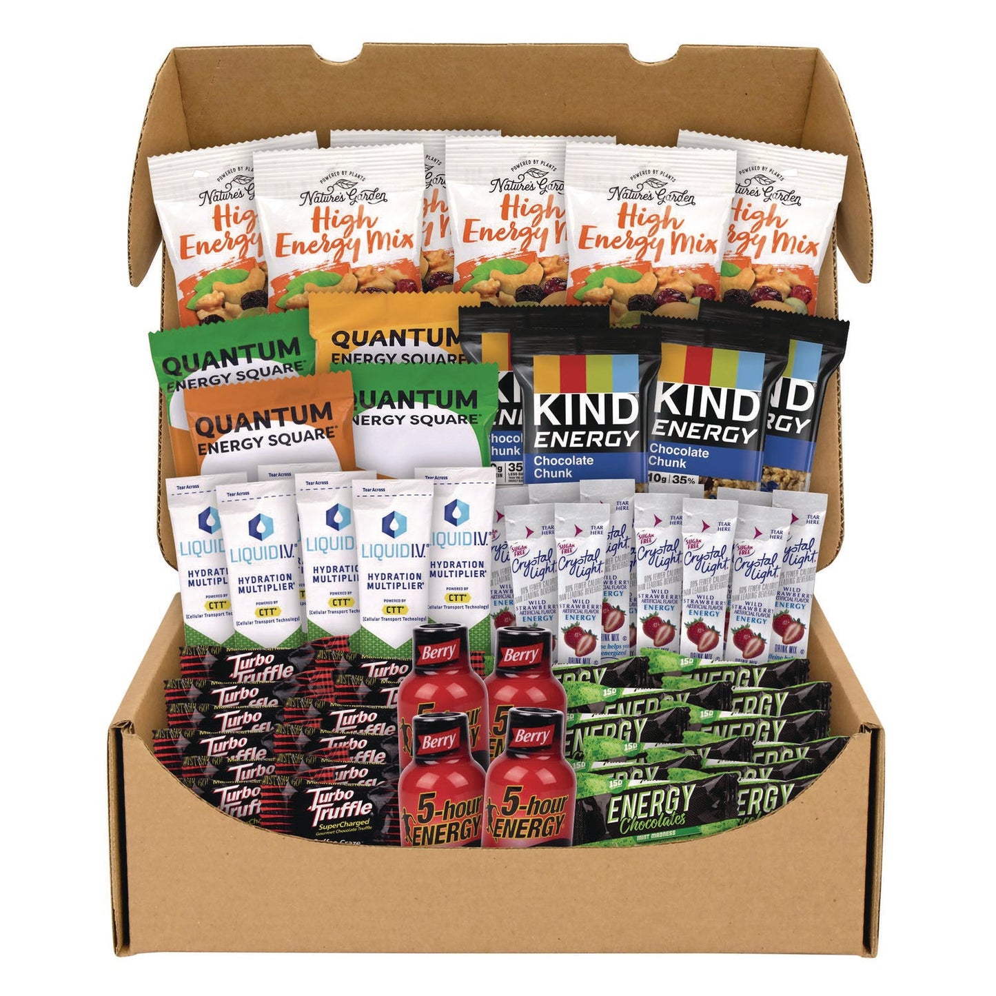 Snack Box Pros Energy Snack Box, 60 Assorted Snacks/Box (GRR70000164)