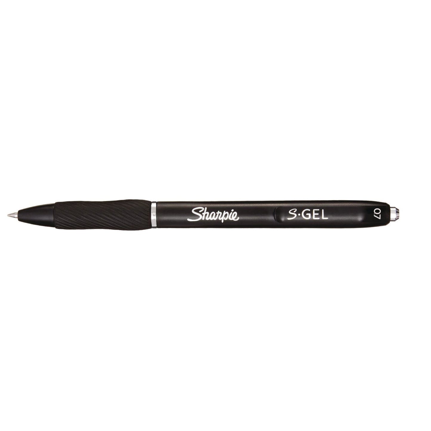 Sharpie® S-Gel™ S-Gel High-Performance Gel Pen, Retractable, Medium 0.7 mm, Black Ink, Black Barrel, 36/Pack (SAN2096180)