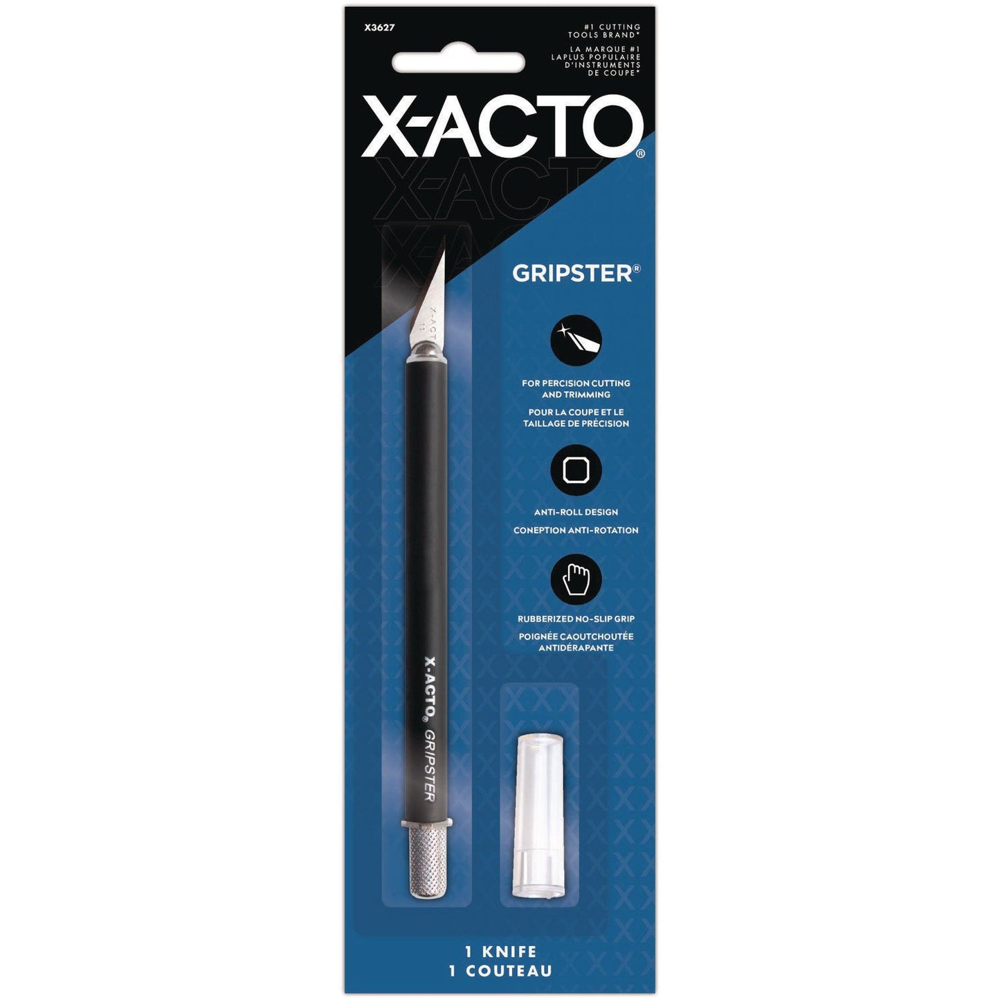 X-ACTO® Gripster Knife, Black (EPIX3627)