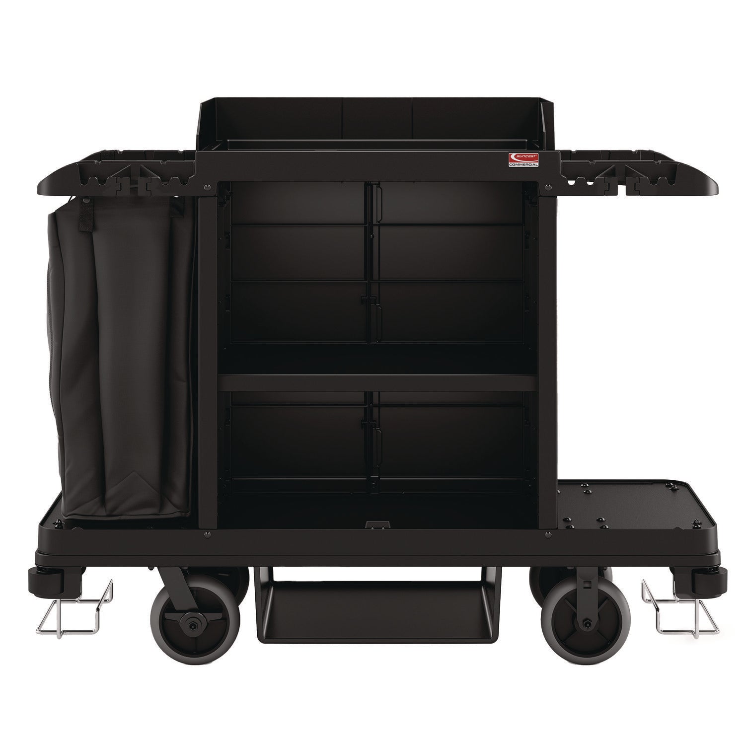 suncast-commercial-standard-housekeeping-cart-plastic-1-shelf-24-x-62-13-x-49-75-black-suahkc1000_1