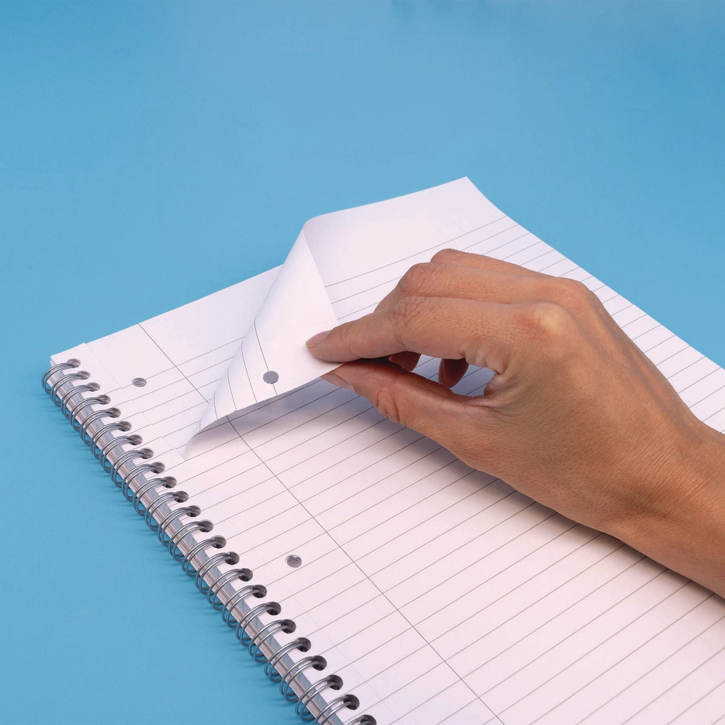 pukka-pad-letter-size-notebook-1-subject-medium-college-rule-silver-with-white-dots-cover-50-11-x-8-5-sheets-3-pack-puk8750met_4