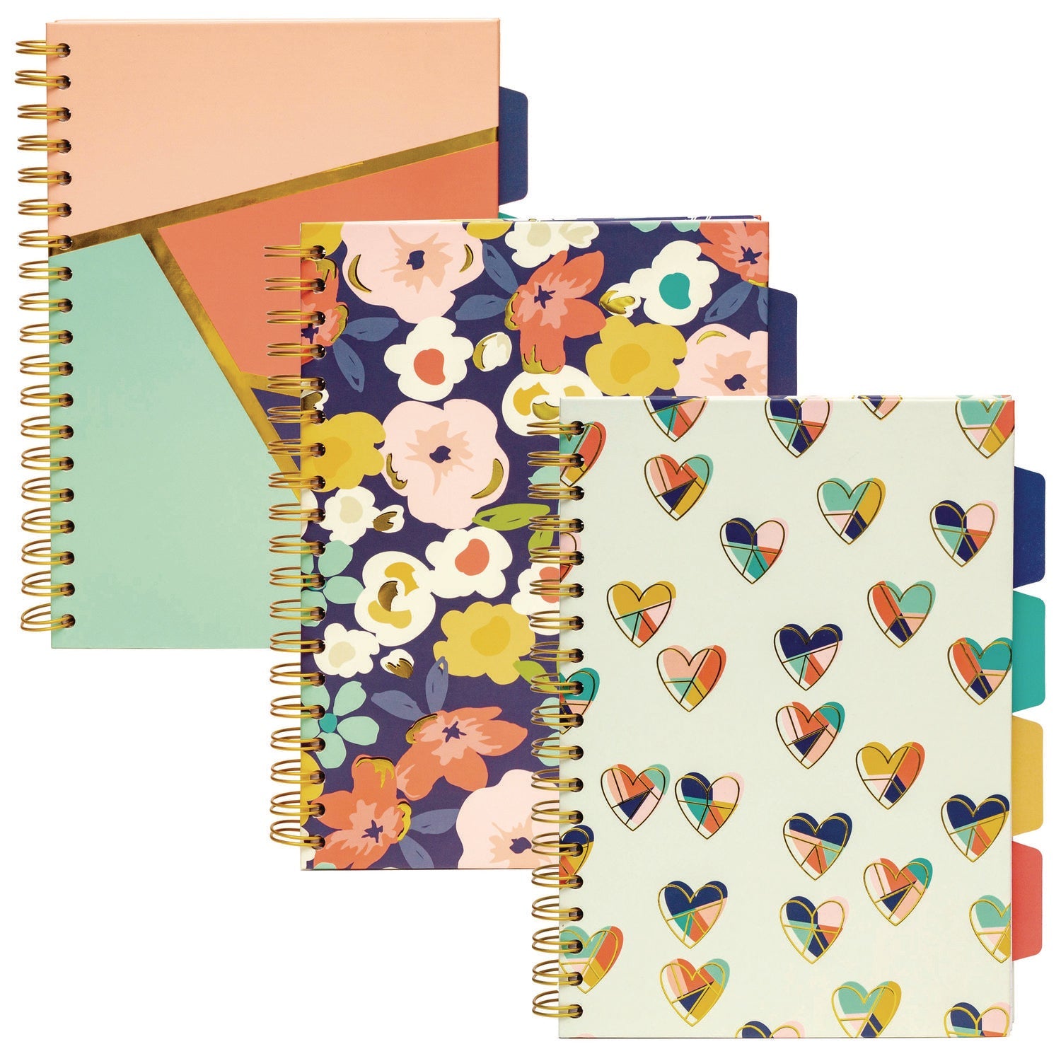 pukka-pad-b5-size-project-book-5-subject-medium-college-rule-assorted-floral-love-covers-100-9-8-x-6-9-sheets-3-pack-puk9033cd_1