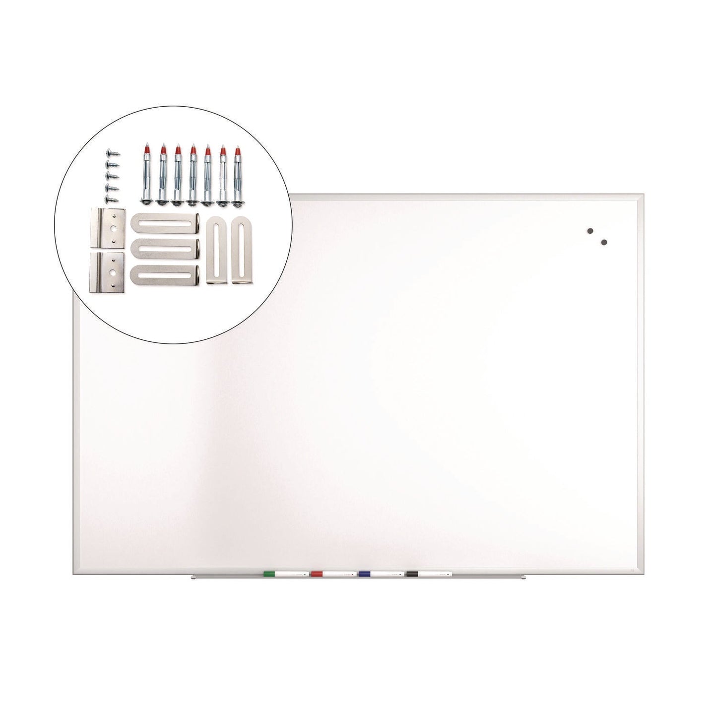 tru-red-magnetic-steel-dry-erase-board-48-x-72-white-surface-gray-natural-aluminum-frame-tudtr61177_5