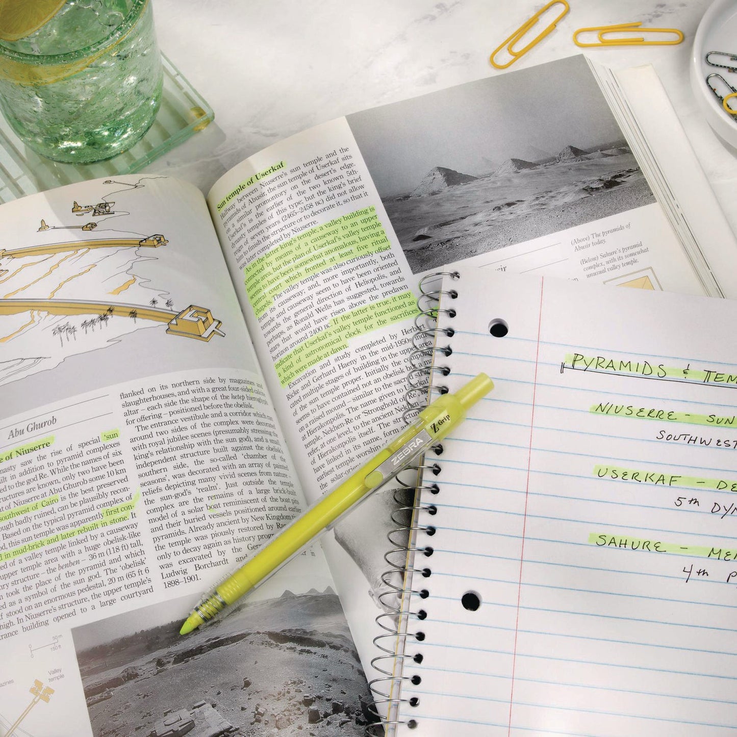 zebra-z-grip-retractable-highlighter-markers-neon-yellow-ink-chisel-tip-neon-yellow-barrel-dozen-zeb71250_4