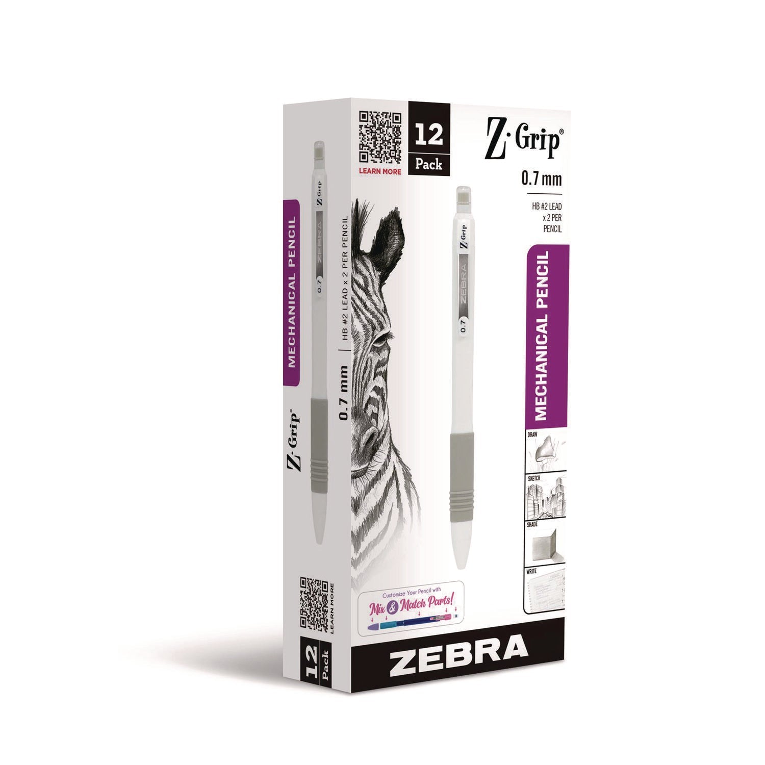 zebra-z-grip-plus-mechanical-pencil-0-7-2-black-lead-white-barrel-dozen-zeb50400_1