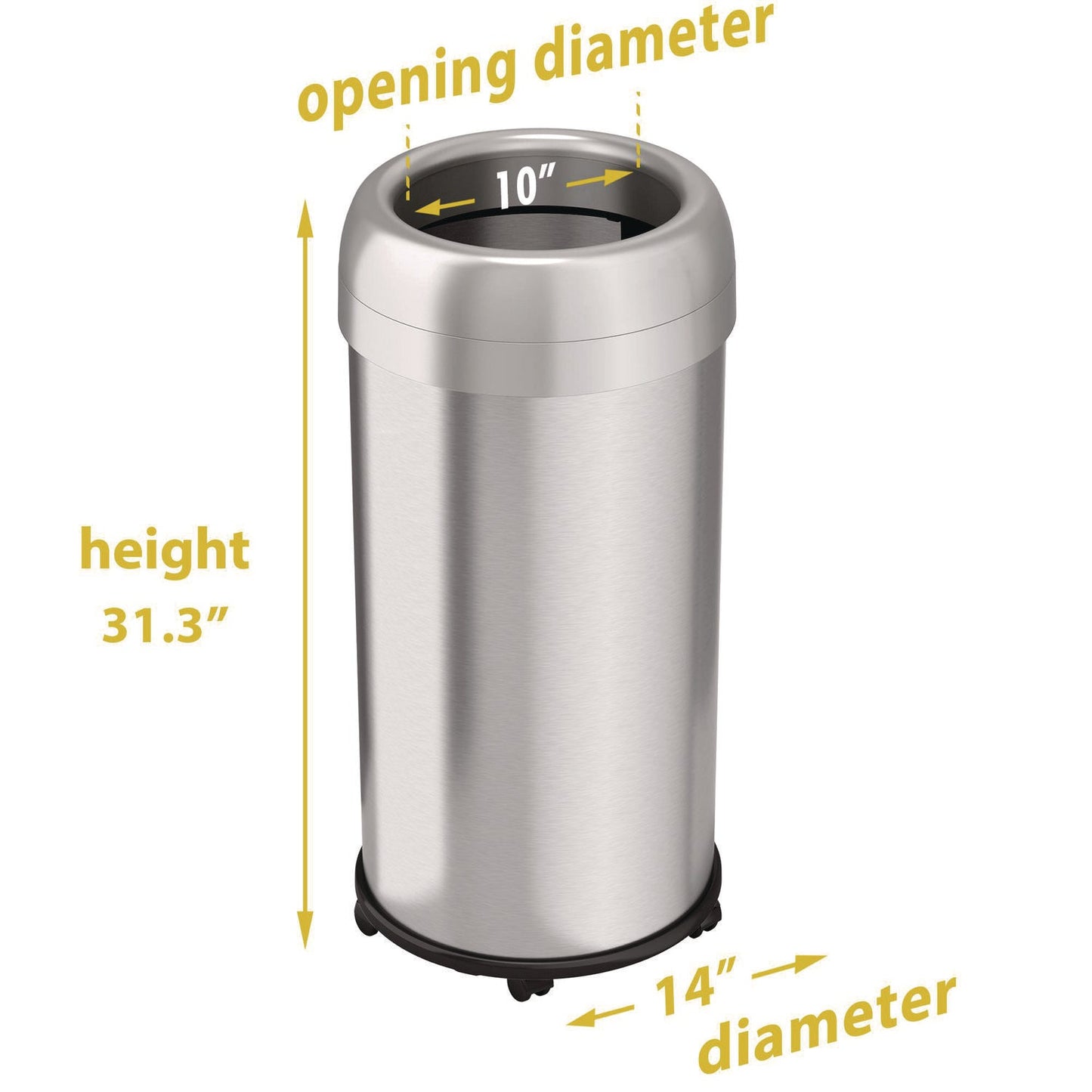 hls-commercial-r-open-top-trash-can-with-wheels-round-16-gal-plastic-stainless-steel-silver-hlmhls16strm_6