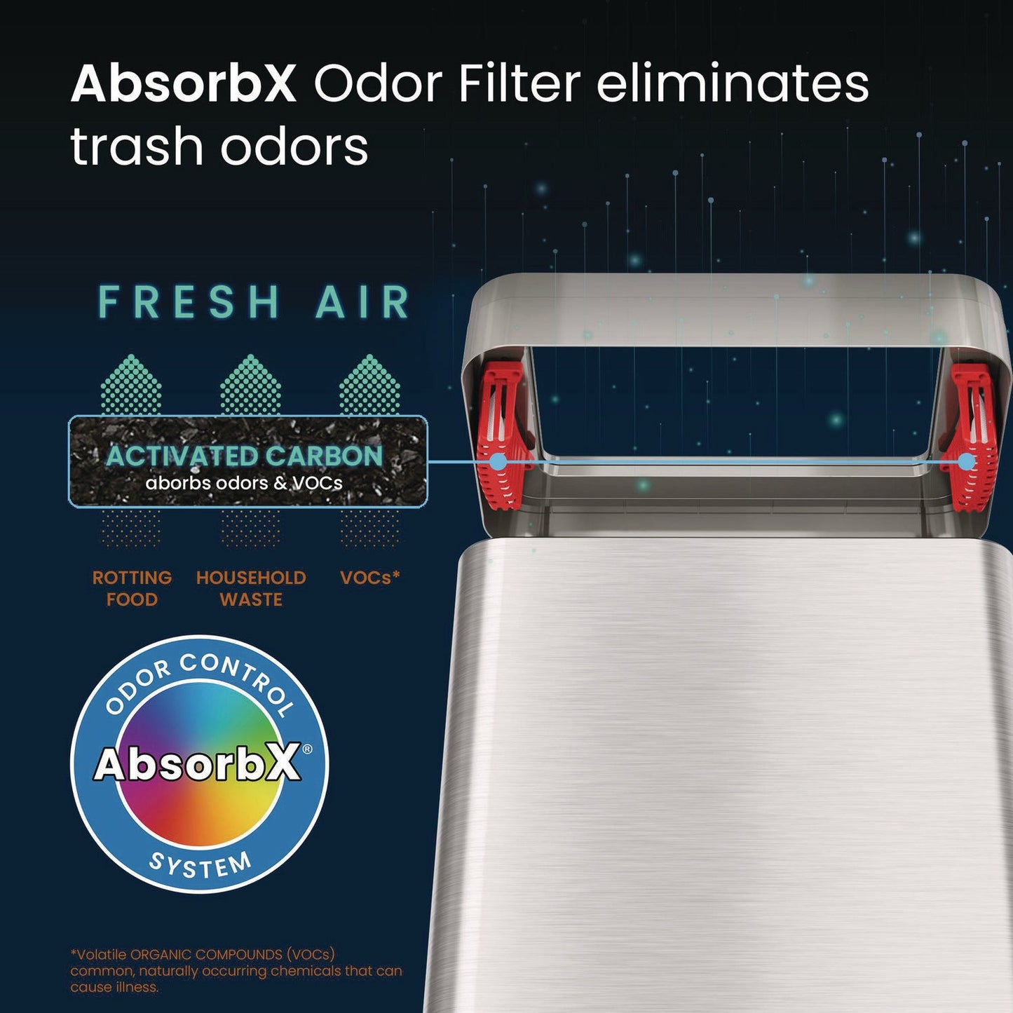 hls-commercial-r-open-top-recycling-bin-with-wheels-and-color-coded-lid-21-gal-plastic-stainless-steel-silver-blue-hlmhls21uotmrec_5