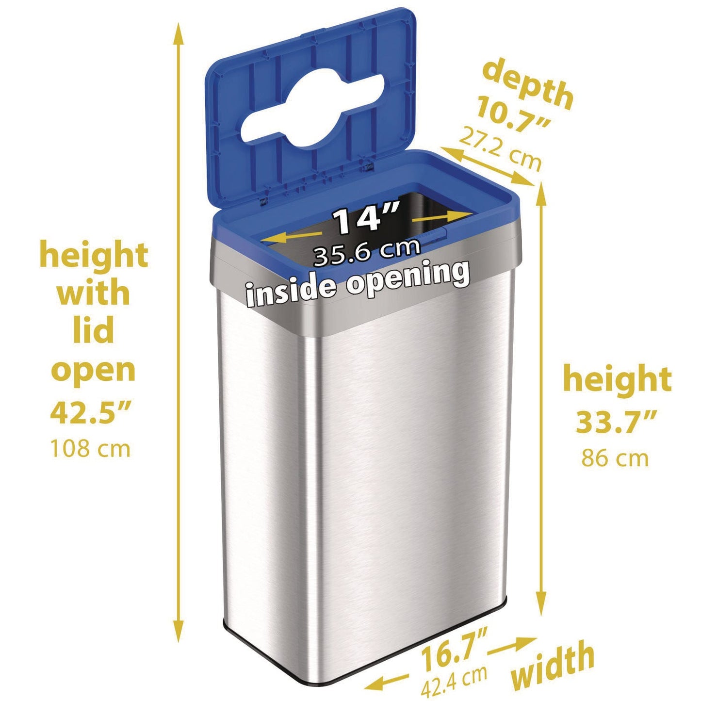hls-commercial-r-open-top-recycle-bin-with-color-coded-lid-21-gal-plastic-stainless-steel-silver-blue-hlmhls21uotrec_6