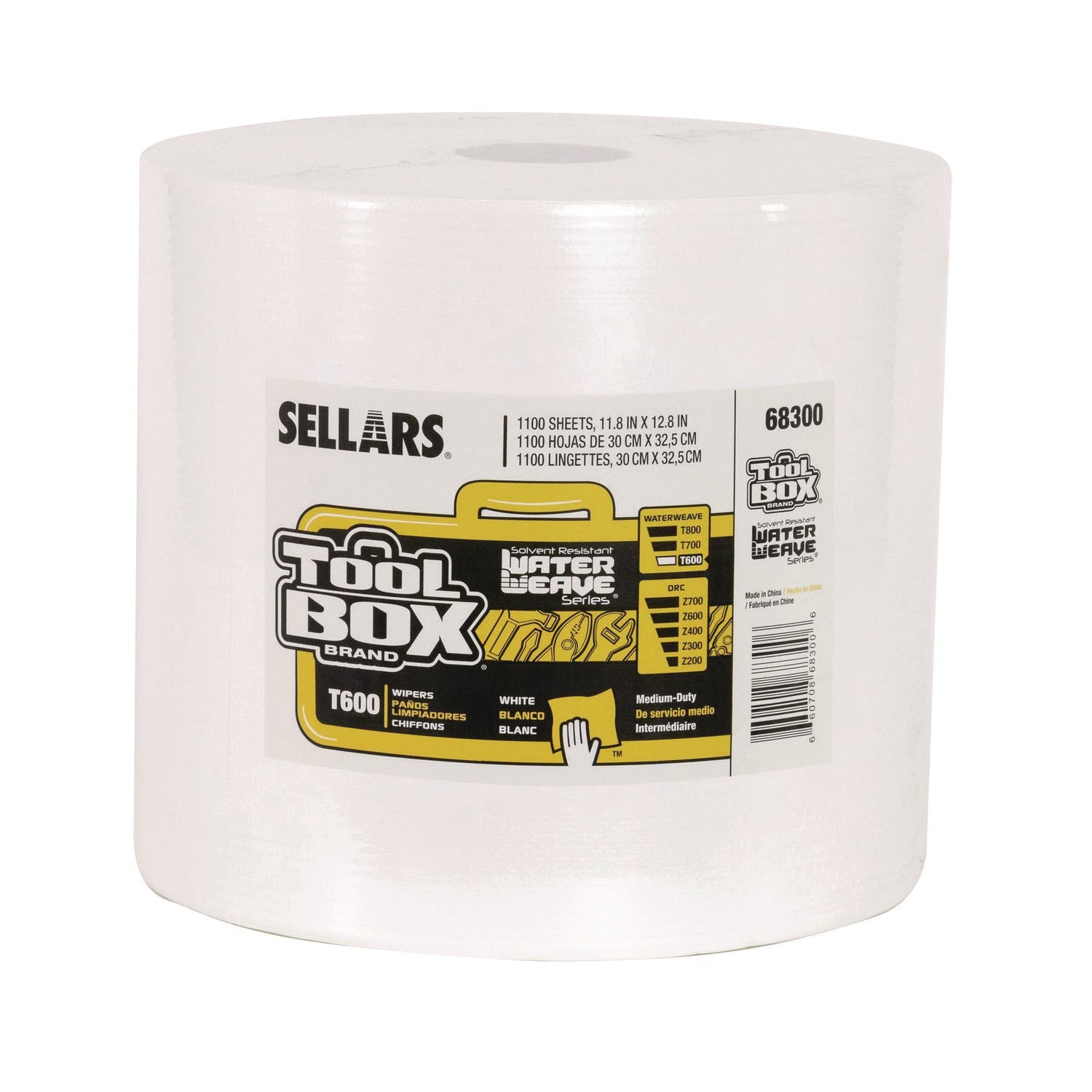 sellars-toolbox-waterweave-t600-wipers-1-ply-11-8-x-12-8-white-1-100-sheets-roll-slr68300_1