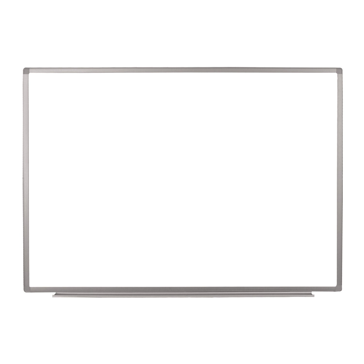 luxor-wall-mounted-magnetic-whiteboard-48-x-36-white-surface-silver-aluminum-frame-lxowb4836w_1