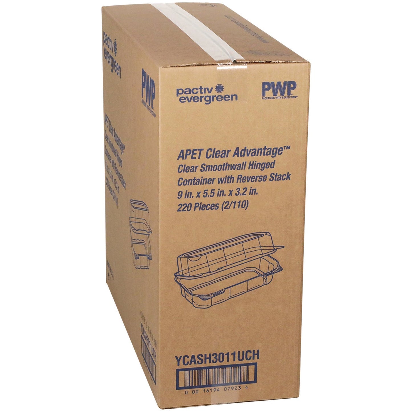 pactiv-evergreen-hoagie-hinged-lid-container-9-x-5-5-x-3-2-clear-plastic-220-carton-pctycash3011uch_3