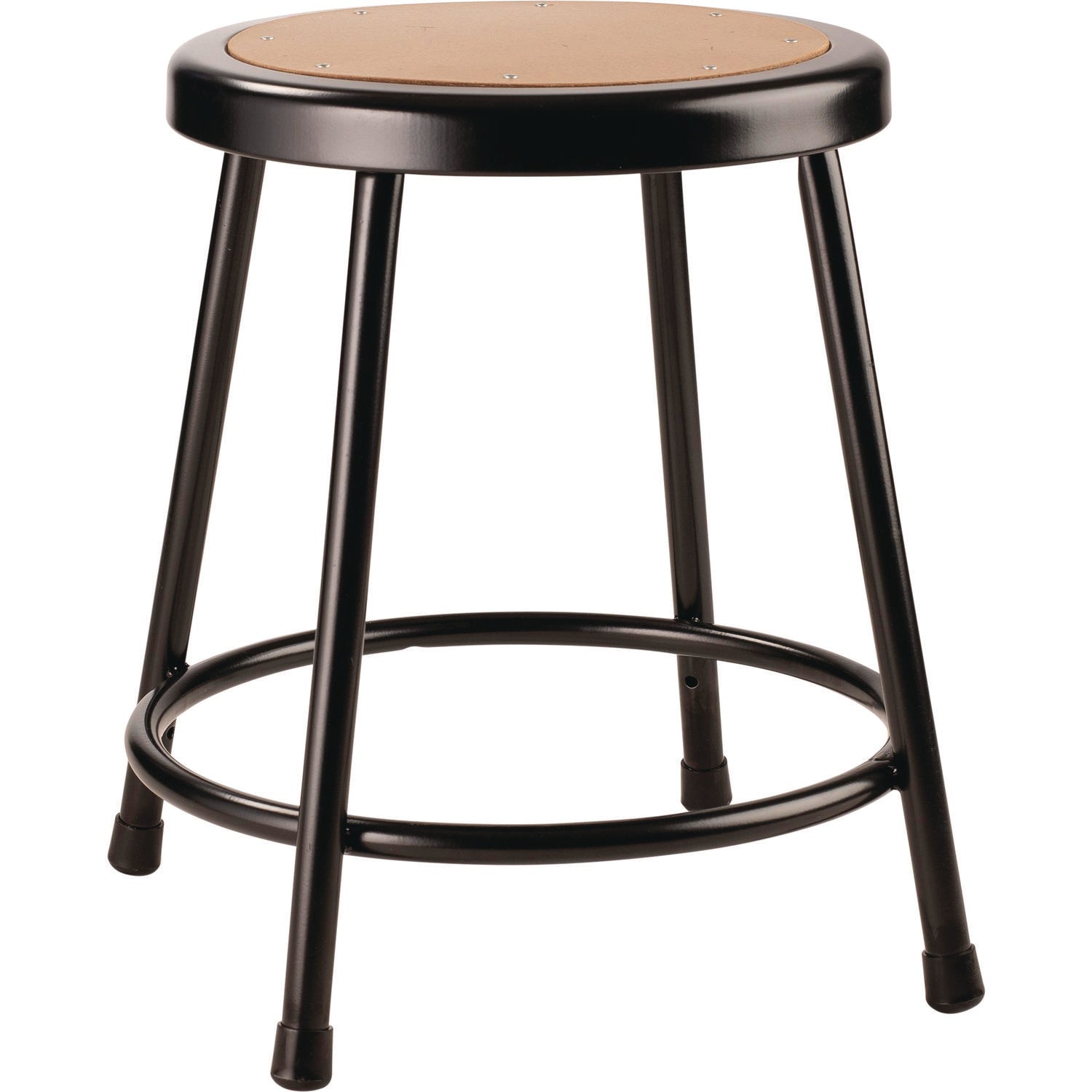 nps-r-6200-series-heavy-duty-steel-stool-backless-supports-up-to-500-lb-18-seat-height-brown-seat-black-base-nps621810_1