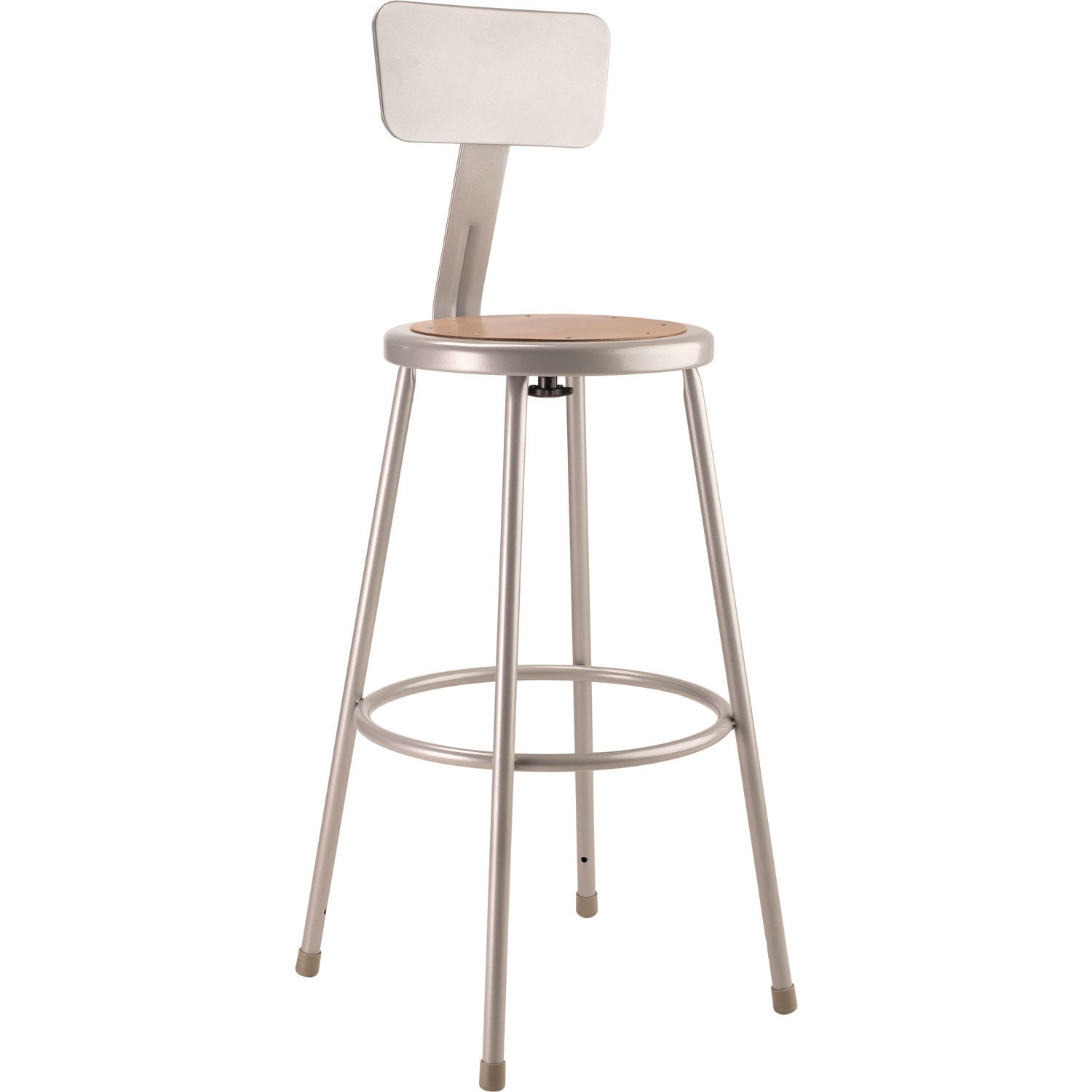 nps-r-6200-series-heavy-duty-steel-stool-with-backrest-supports-up-to-500-lb-30-seat-height-brown-seat-gray-back-base-nps6230b_1