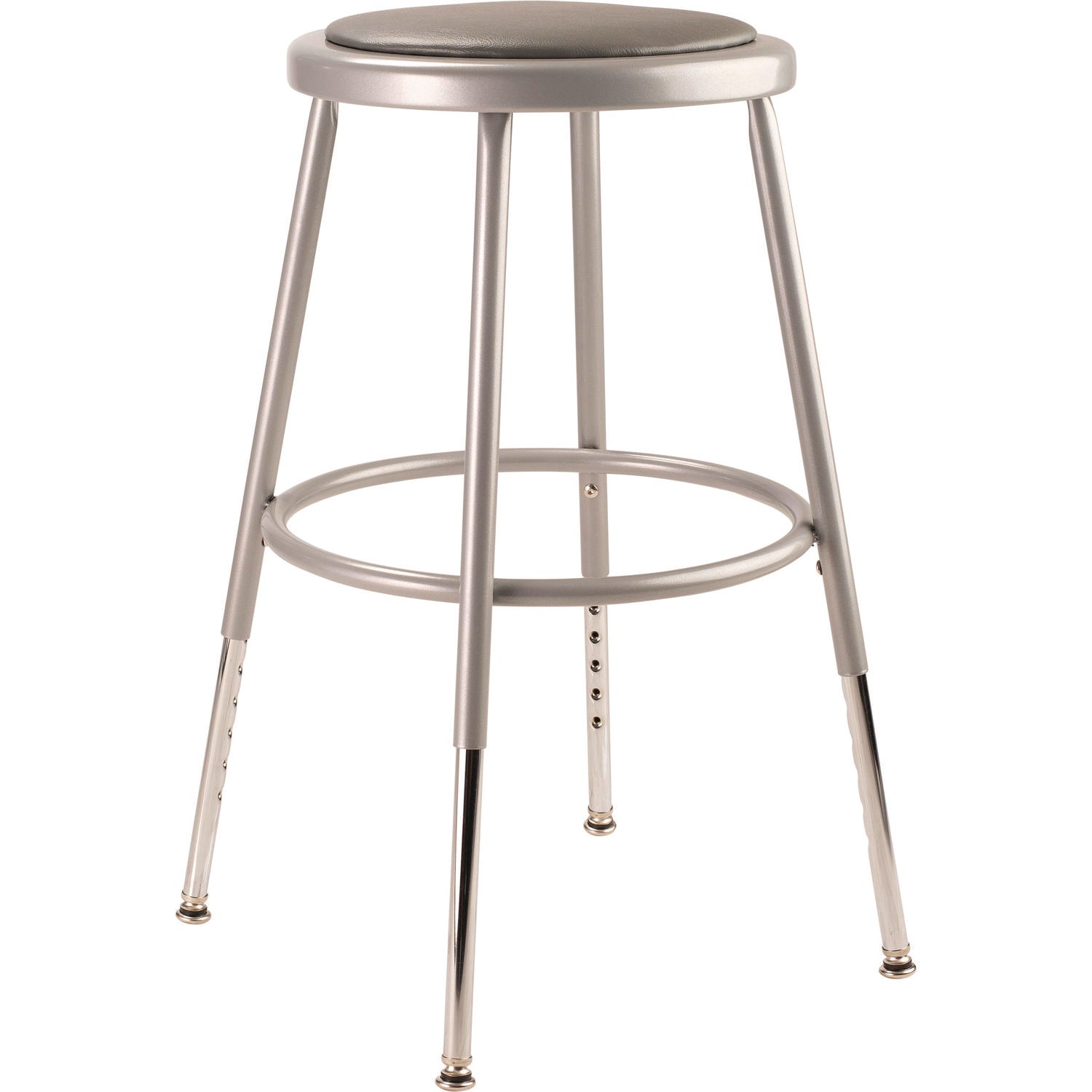 nps-r-6400-series-height-adjustable-hd-vinyl-padded-steel-stool-backless-supports-500-lb-18-5-26-5-seat-height-gray-seat-base-nps6418h_1