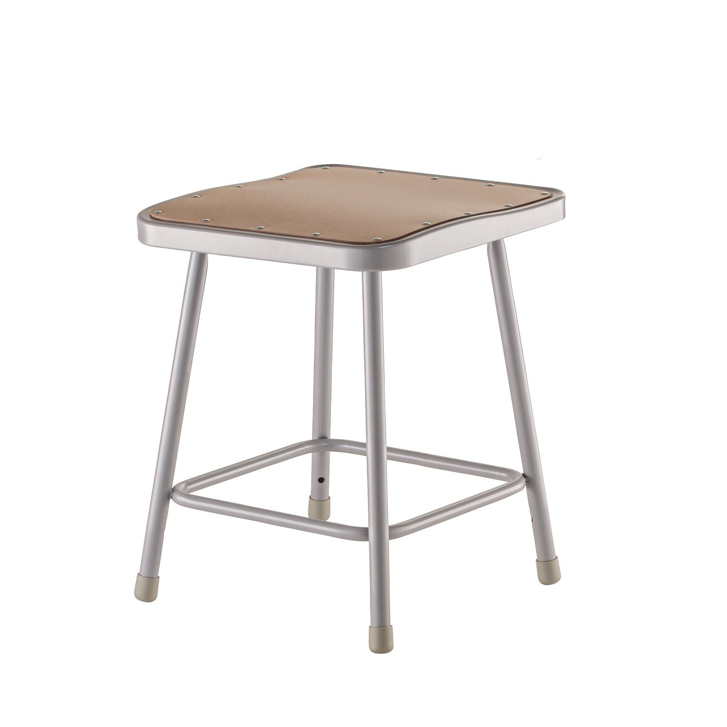 nps-r-6300-series-heavy-duty-square-seat-steel-stool-backless-supports-up-to-500-lb-17-5-seat-height-brown-seat-gray-base-nps6318_1