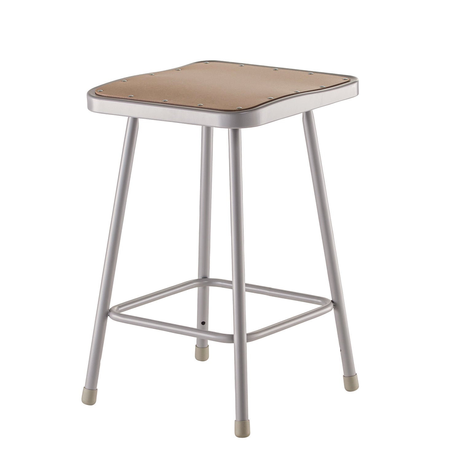 nps-r-6300-series-heavy-duty-square-seat-steel-stool-backless-supports-up-to-500-lb-23-25-seat-height-brown-seat-gray-base-nps6324_1