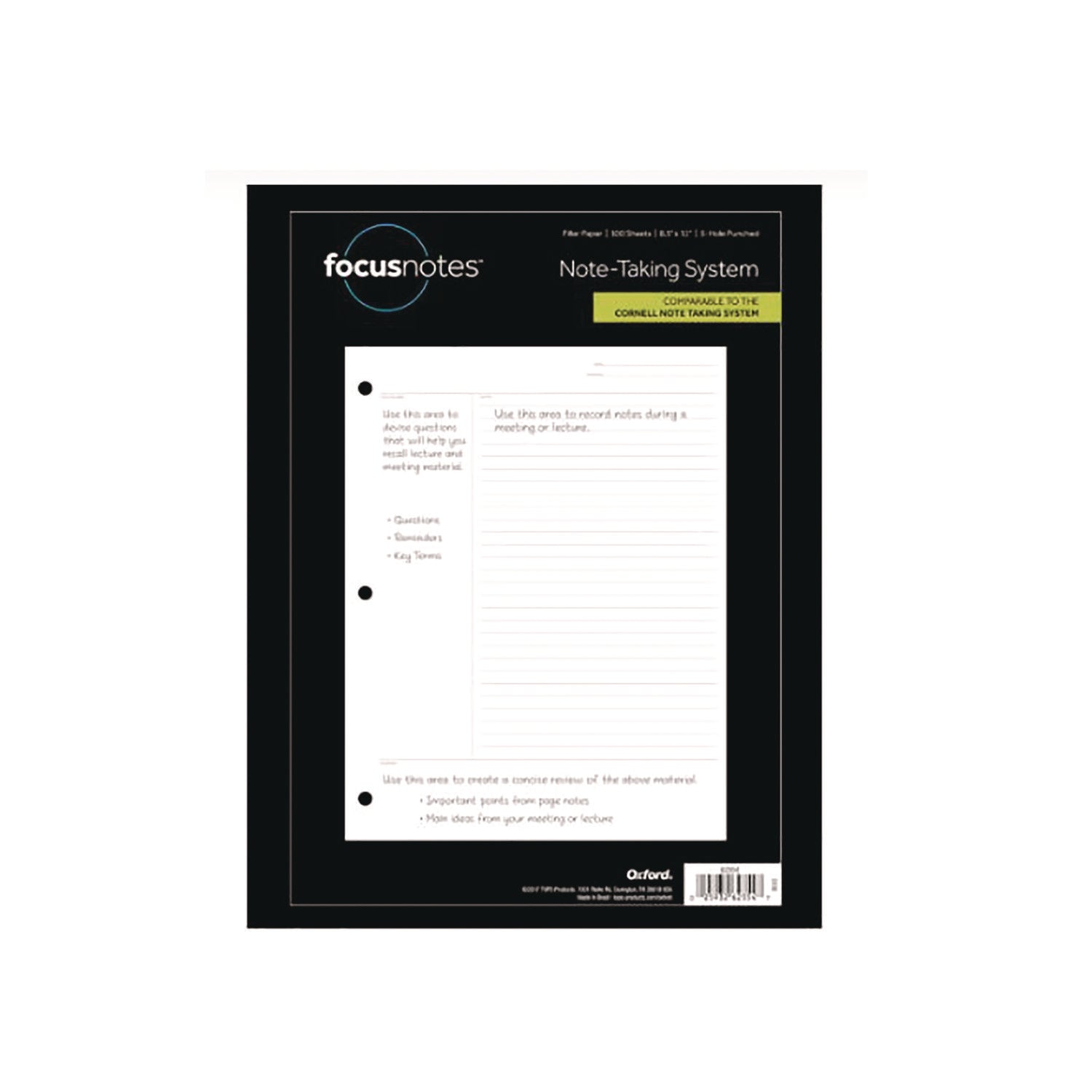 tops-focusnotes-filler-paper-3-hole-punched-8-5-x-11-cornell-rule-100-pack-top62354_1