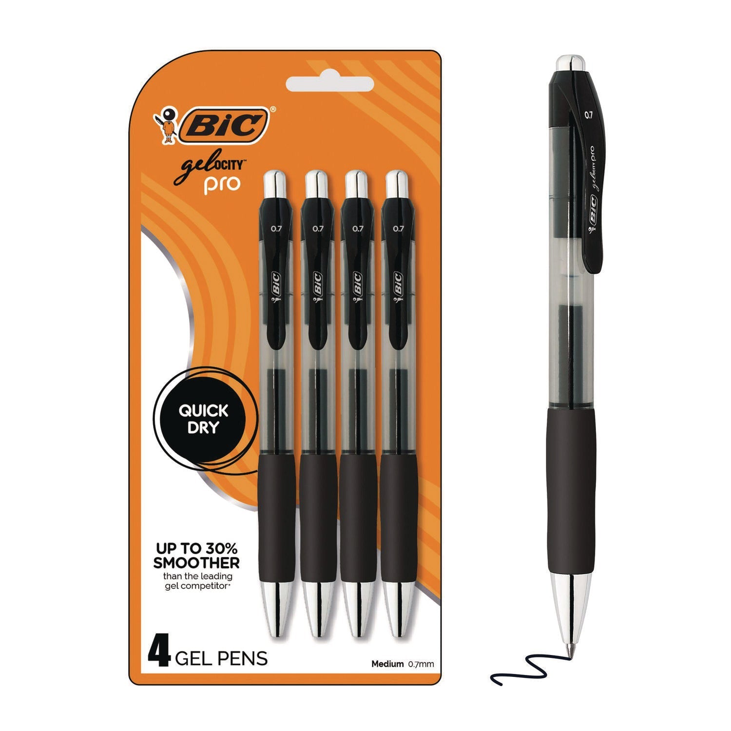 bic-r-gel-ocity-pro-gel-pen-retractable-medium-0-7-mm-black-ink-translucent-black-black-barrel-4-pack-bicrpglp4blk_1