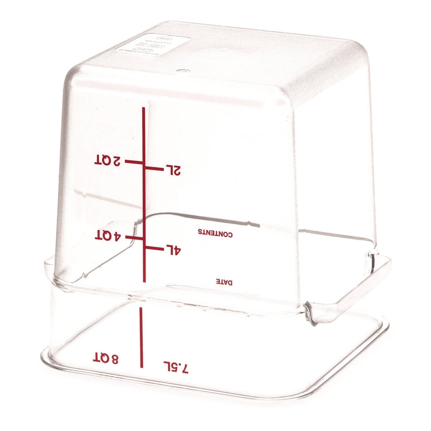 carlisle-squares-polycarbonate-food-storage-container-8-qt-8-75-x-8-75-x-9-clear-plastic-cfs1195307_4