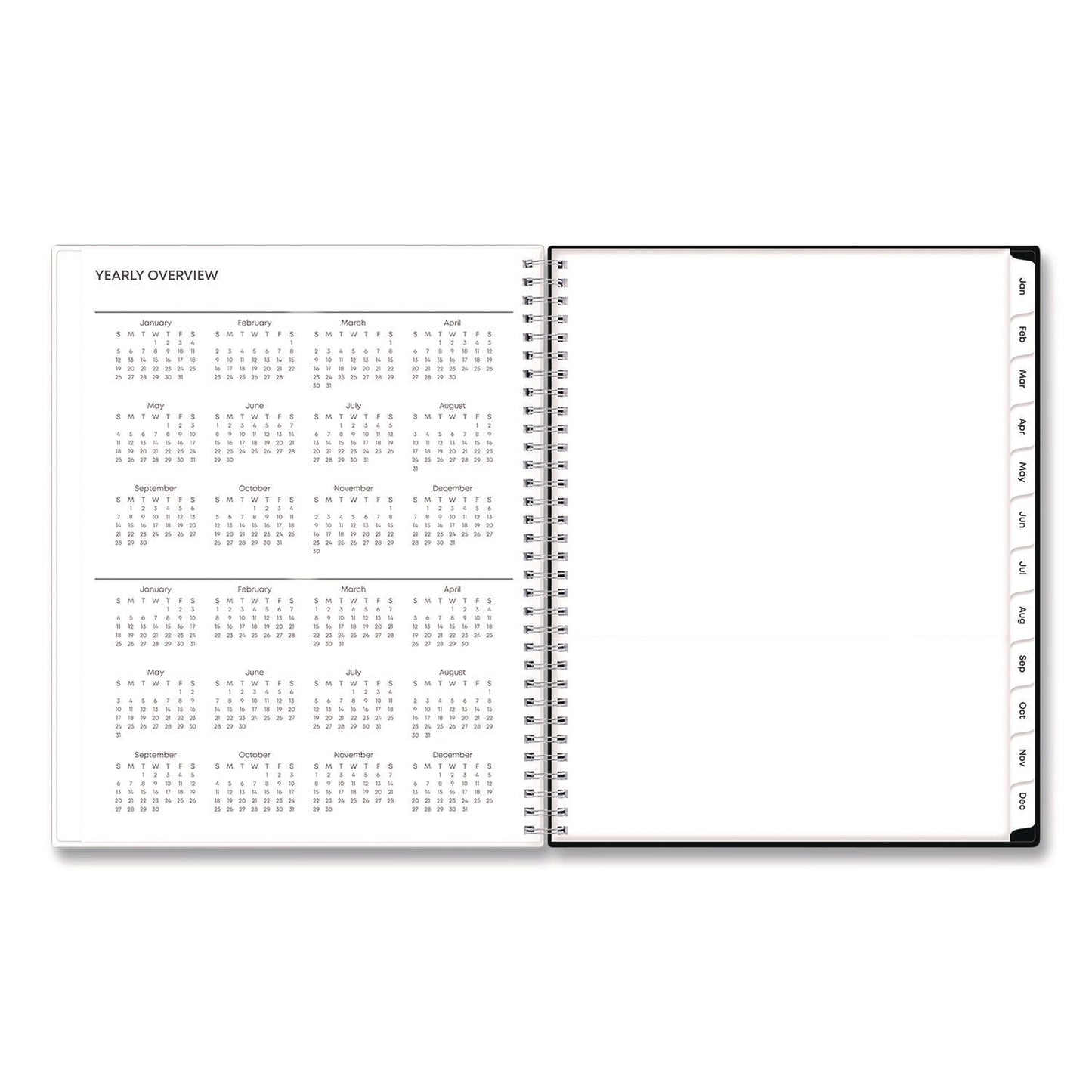 blue-sky-r-analeis-create-your-own-cover-weekly-monthly-planner-floral-artwork-11-x-8-5-white-black-coral-12-month-jan-dec-2025-bls10000125_4