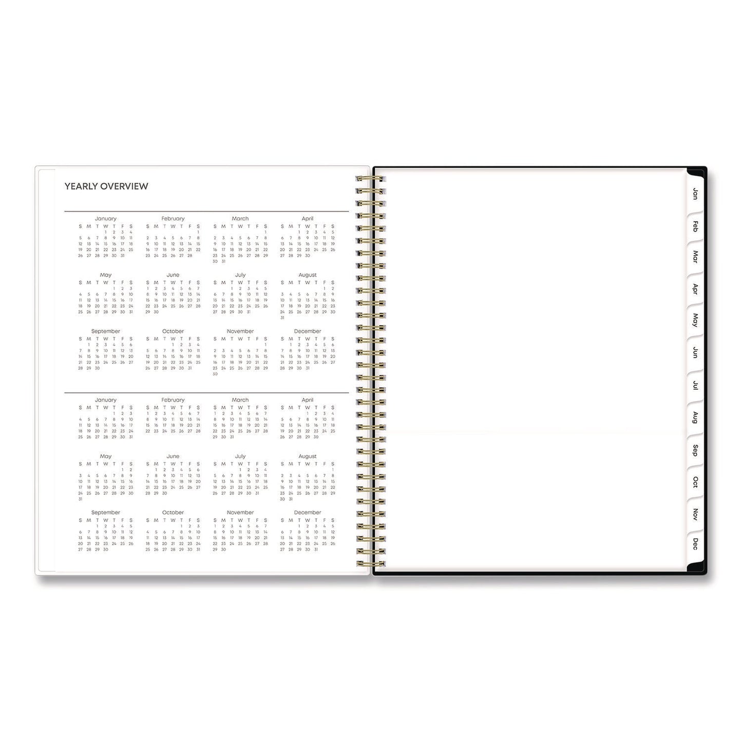 blue-sky-r-baccara-dark-create-your-own-cover-weekly-monthly-planner-floral-11-x-8-5-gray-white-gold-cover-12-month-jan-dec-2025-bls11021125_4