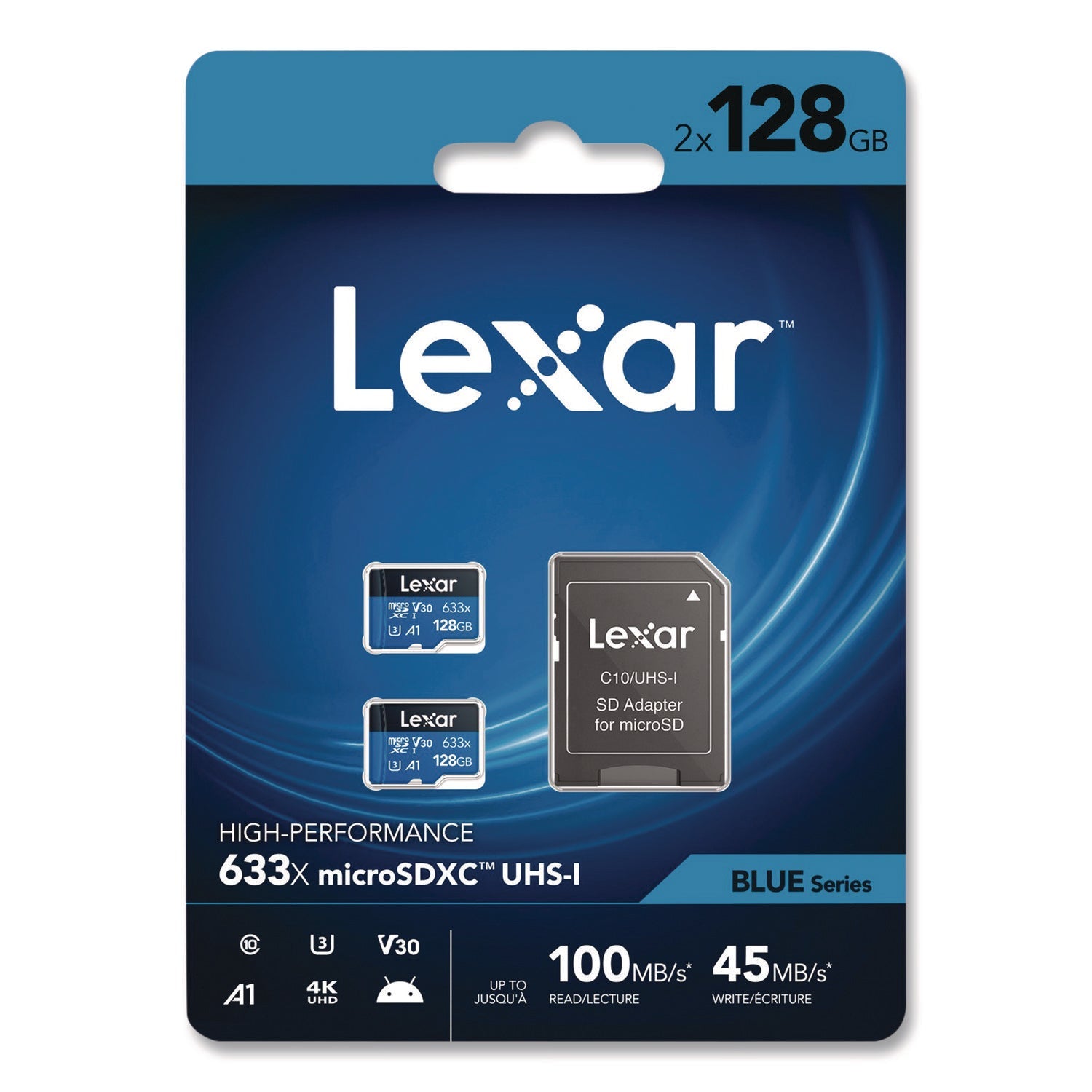 lexar-high-performance-blue-series-microsdxc-memory-card-with-adapter-uhs-i-v30-u1-class-10-128-gb-2-pack-lxrlsdmi128b2u6_1