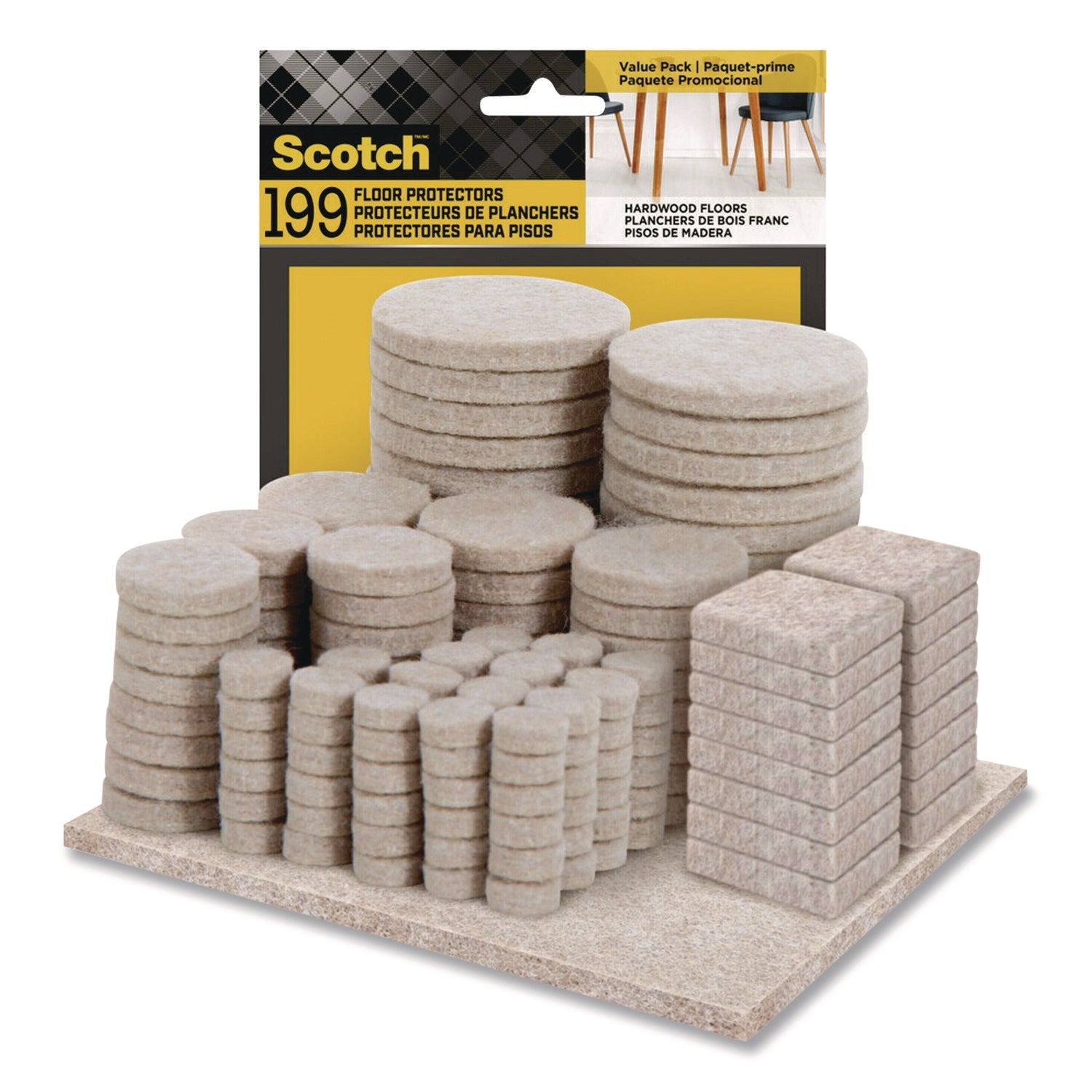 scotch-felt-pad-protectors-assorted-sizes-and-shapes-beige-199-pack-mmmfp845199na_1