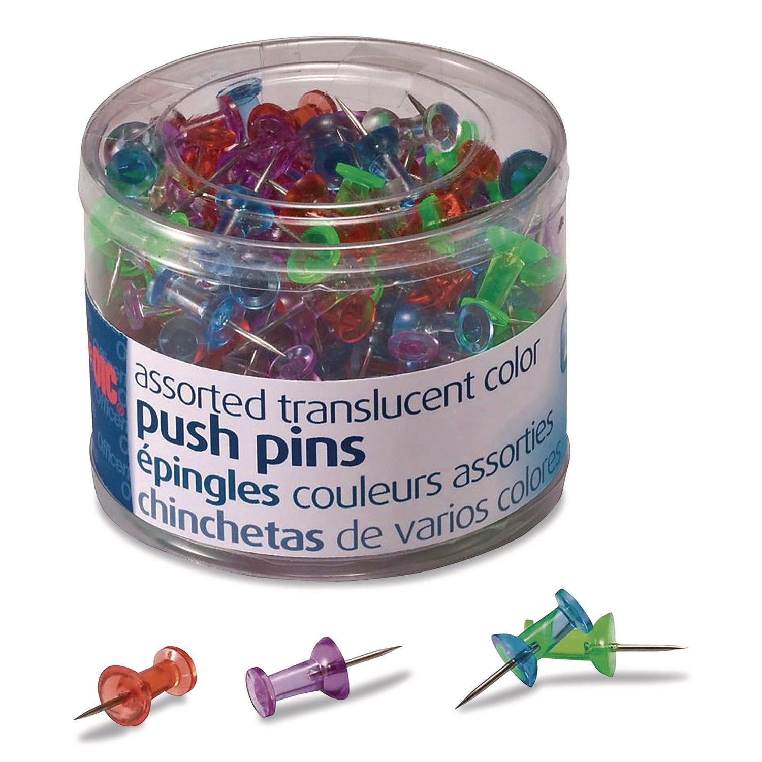 officemate-push-pins-assorted-plastic-head-0-5-pin-200-pack-oic614312_1