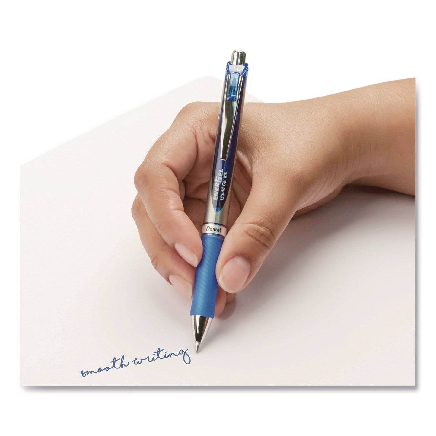 pentel-r-energel-rtx-gel-pen-retractable-bold-1-mm-blue-ink-blue-gray-barrel-dozen-penbl80cdz_5