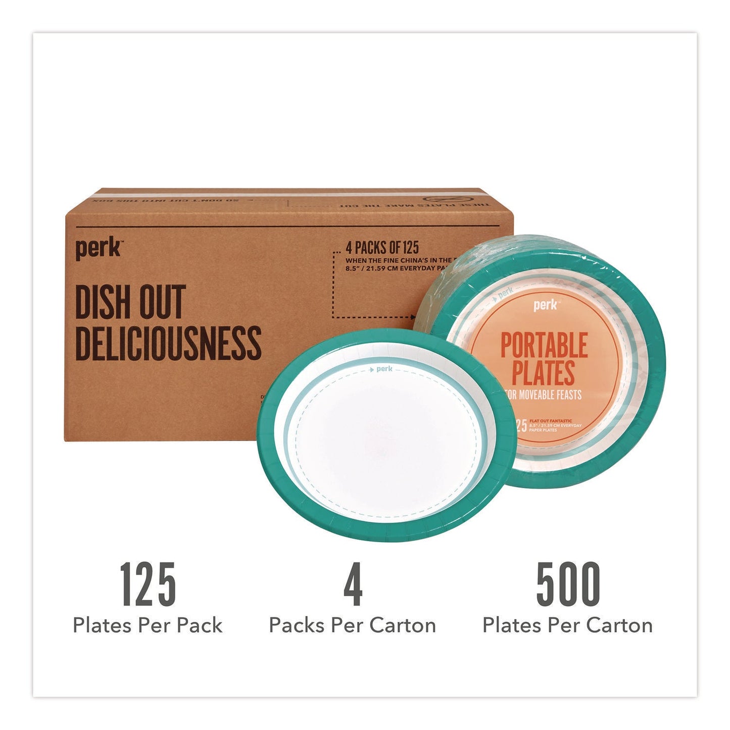perk-medium-weight-paper-plates-8-5-dia-white-teal-500-carton-prkpk54329ct_2