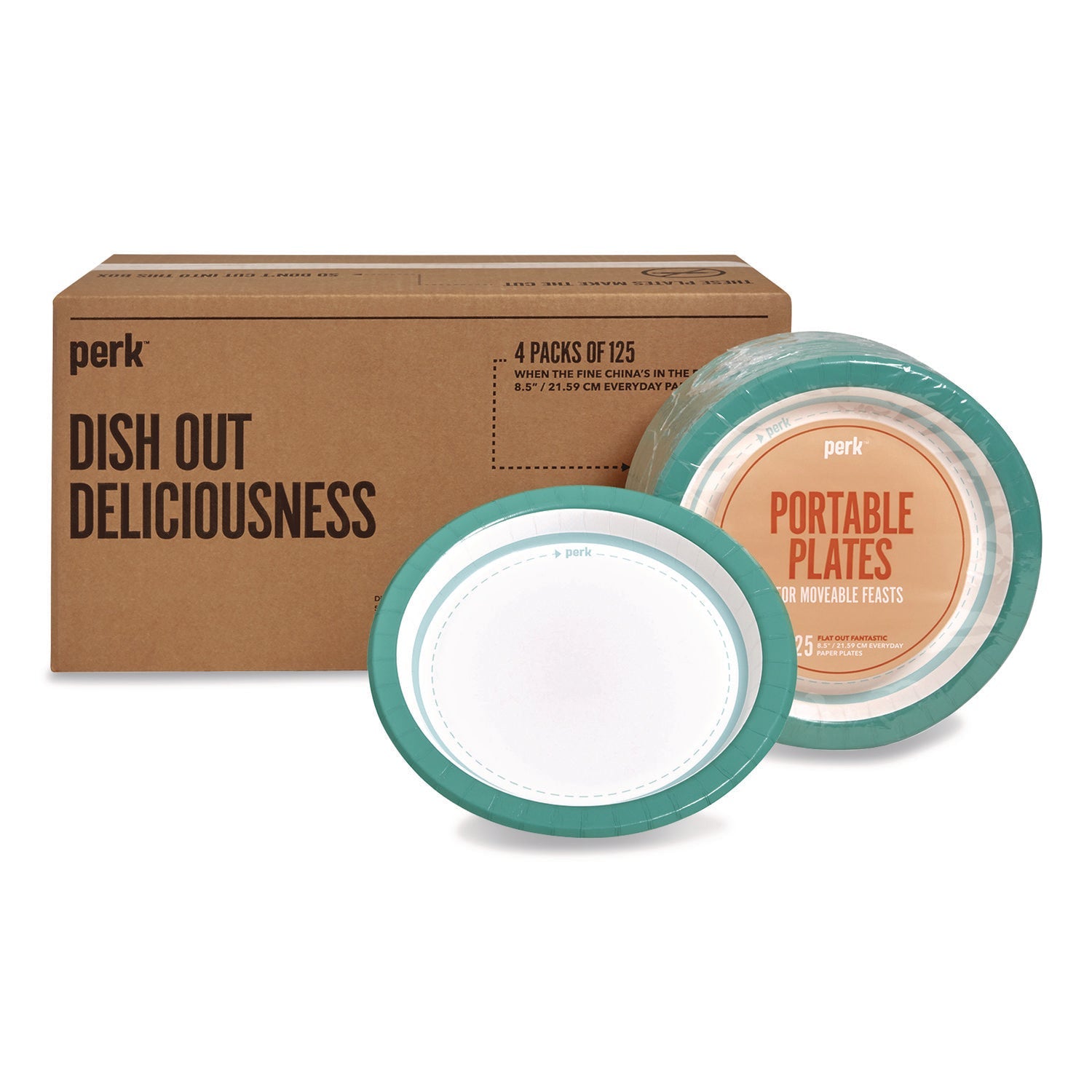 perk-medium-weight-paper-plates-8-5-dia-white-teal-500-carton-prkpk54329ct_1