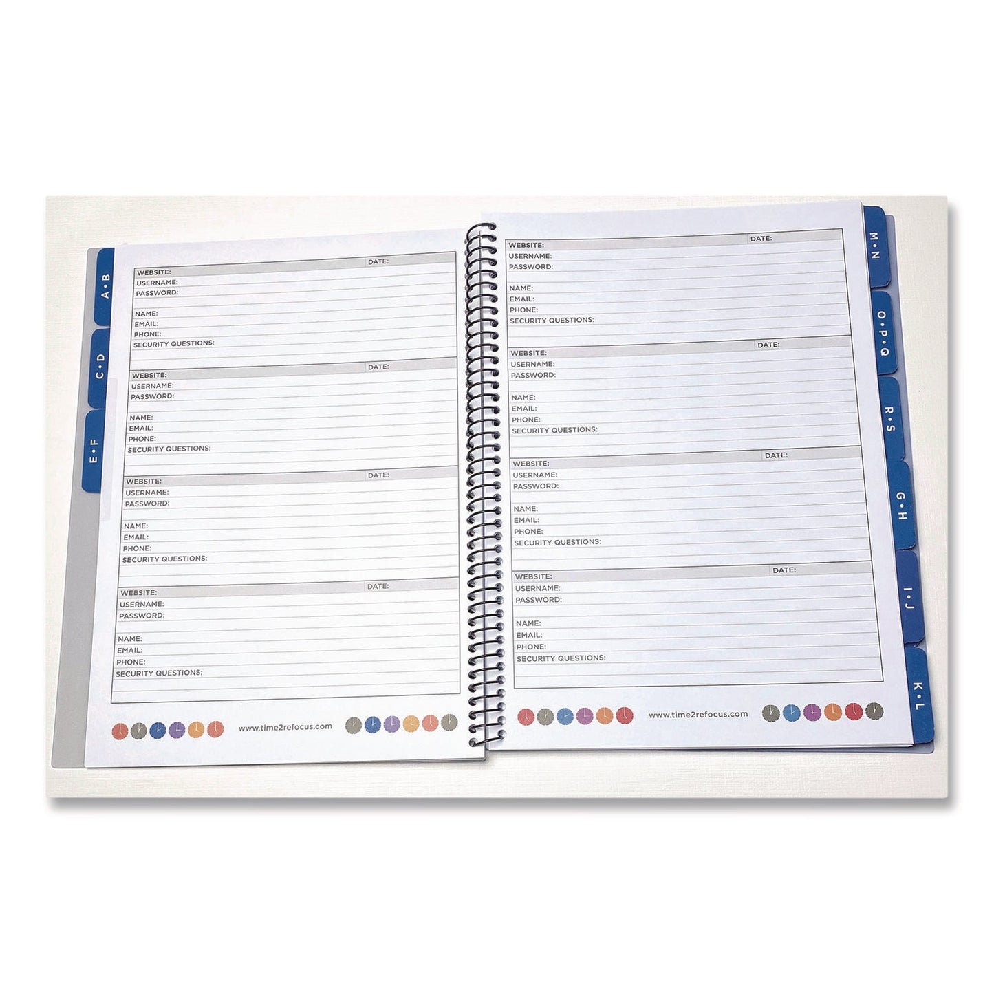 re-focus-the-creative-office-large-password-log-book-384-total-entries-4-entries-page-black-plastic-cover-48-10-x-7-5-sheets-rfclargepwbookb_2