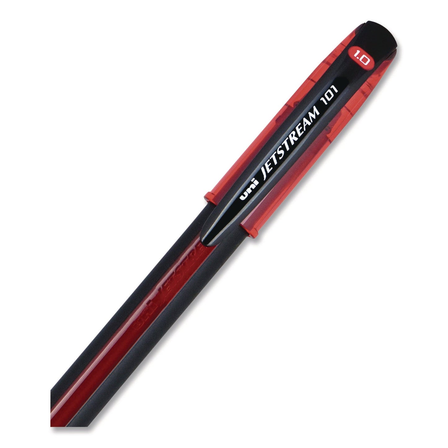 uniball-r-jetstream-101-hybrid-gel-pen-stick-bold-1-mm-red-ink-black-red-barrel-dozen-ubc1768013_5