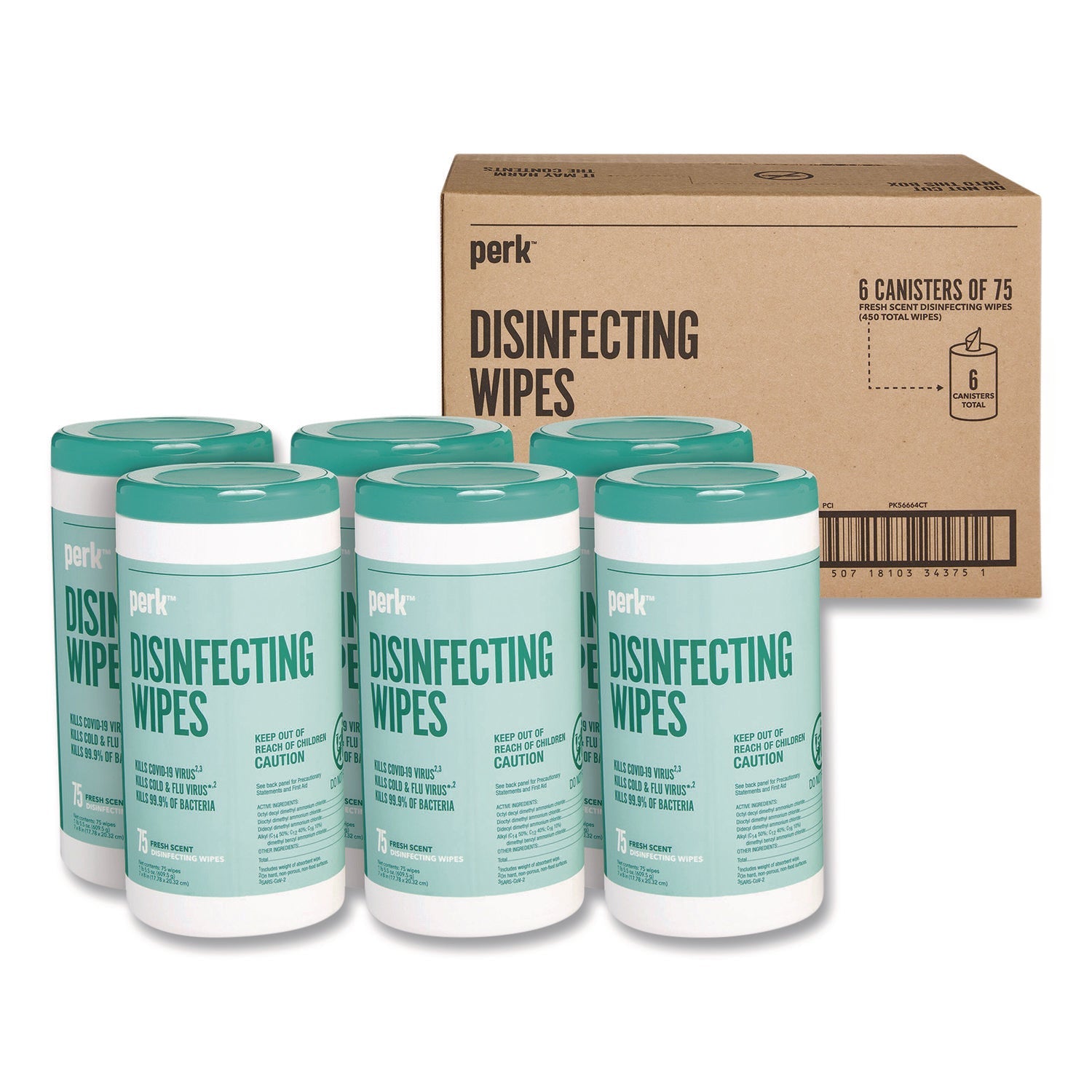perk-disinfecting-wipes-7-x-8-fresh-white-75-wipes-canister-6-carton-prkpk56664ct_1