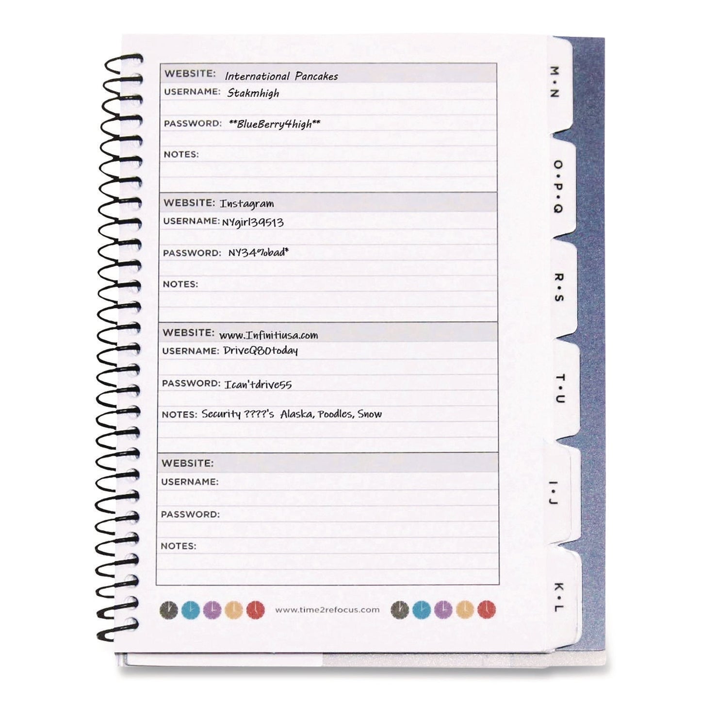 re-focus-the-creative-office-small-mini-password-log-book-480-total-entries-4-entries-page-black-plastic-cover-60-7-x-5-5-sheets-rfcsmblkpwbook_2