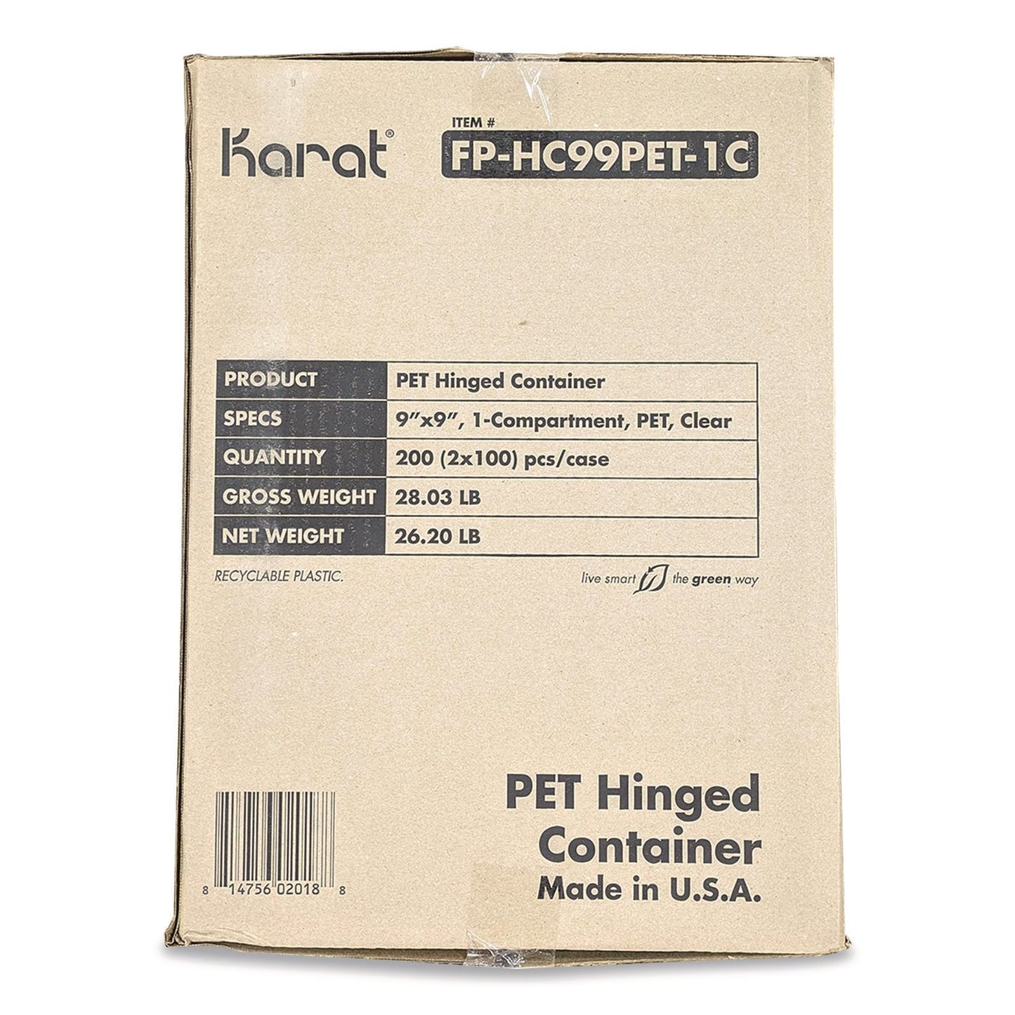 karat-r-pet-plastic-hinged-container-9-x-9-x-3-6-clear-plastic-100-pack-2-packs-carton-krtfphc99pet1c_10