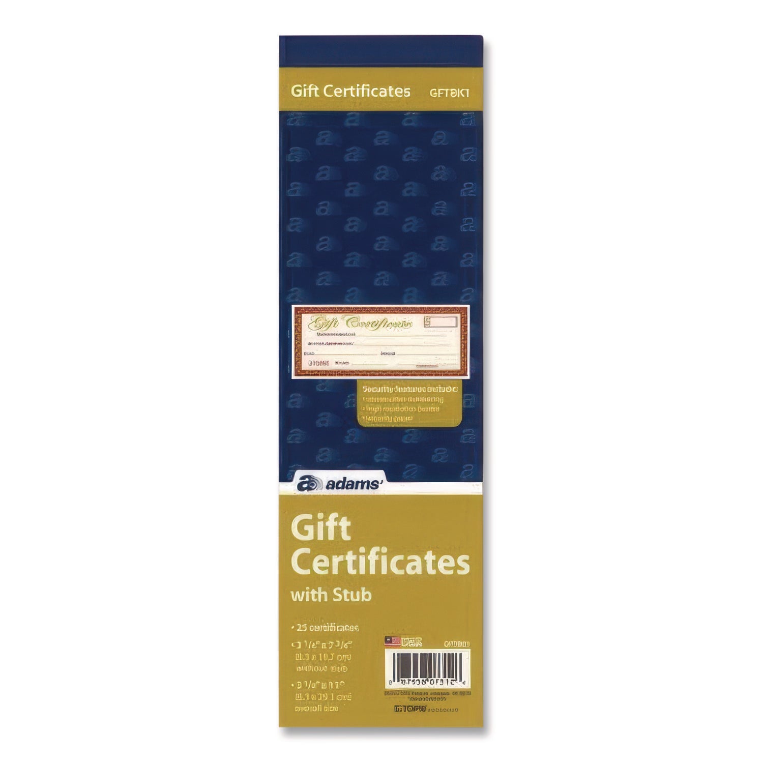 tops-gift-certificate-with-stub-book-7-81-x-3-25-cream-25-certificates-abfgftbk1_1