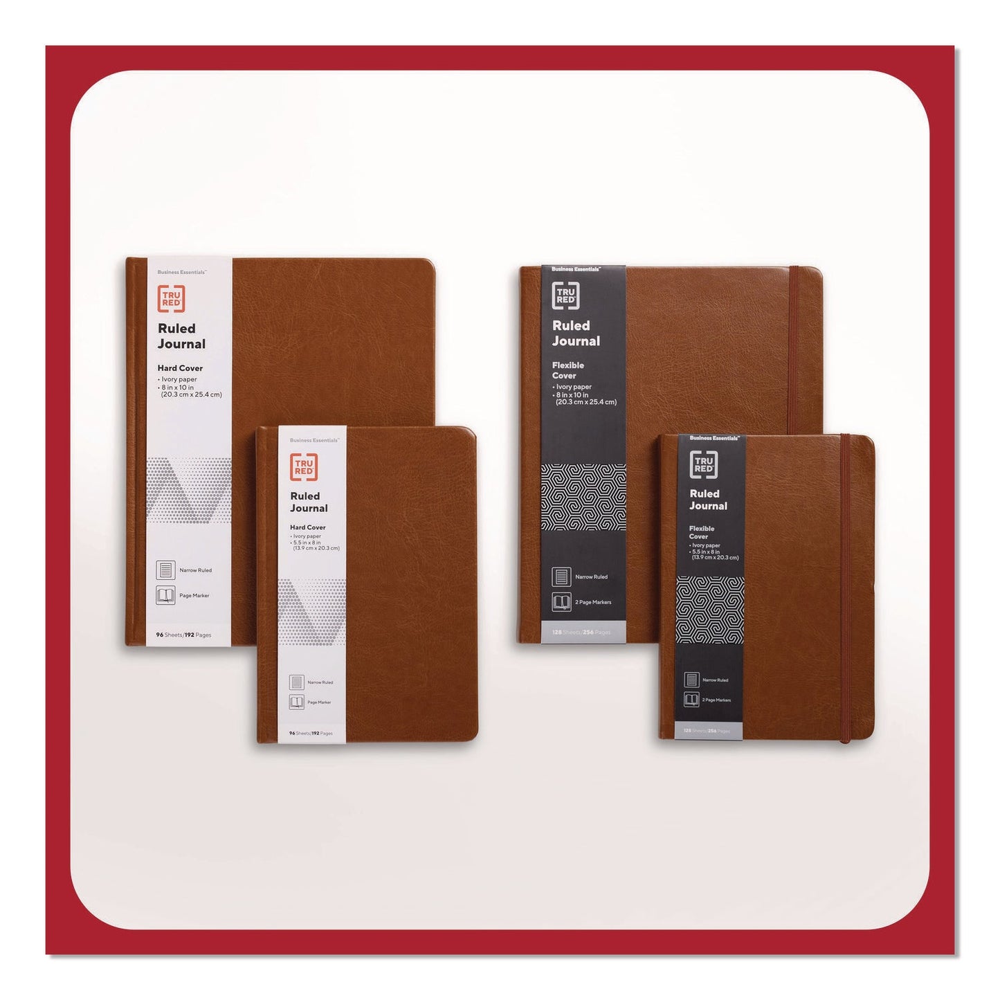 tru-red-flexible-cover-business-journal-elastic-closure-1-subject-narrow-rule-mauve-cover-128-8-x-5-5-sheets-tudtr61956_4