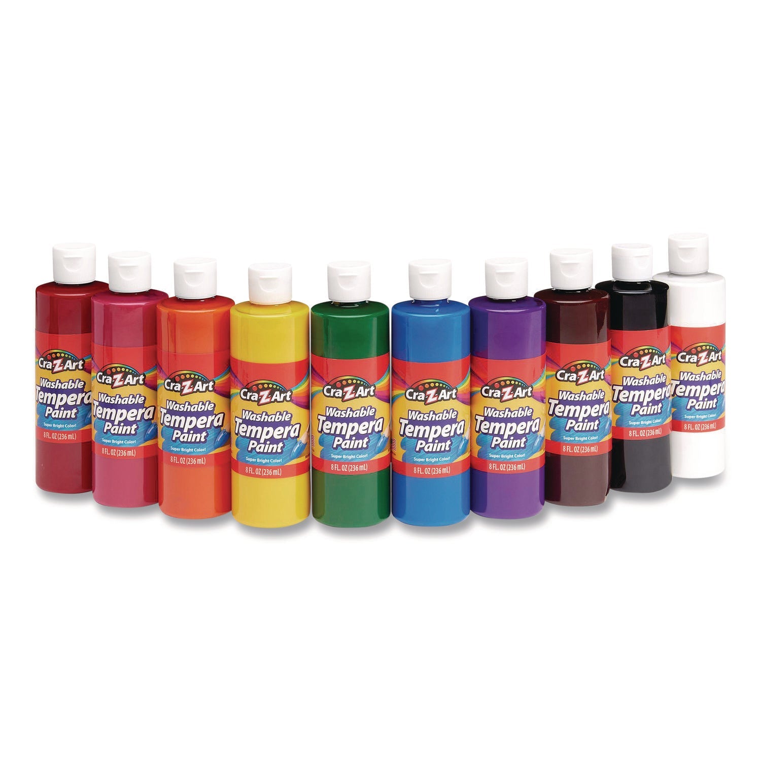 cra-z-art-r-washable-tempera-paint-10-assorted-colors-8-oz-bottle-10-pack-cza01610_1