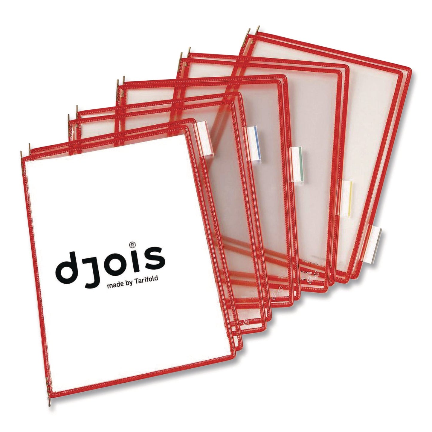 djois-r-by-tarifold-pivoting-pockets-1-section-red-10-pack-tfip030_7