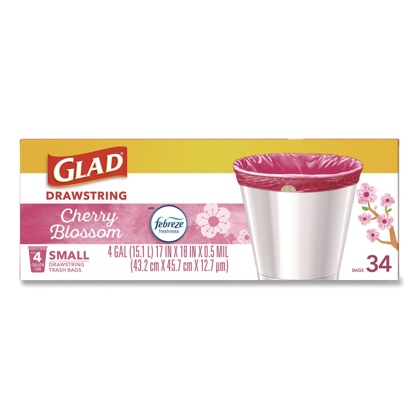 glad®-odorshield-small-drawstring-trash-bags-4-gal-cherry-blossom-scent-0-5-mil-18-x-17-pink-34-box-clo79274_7