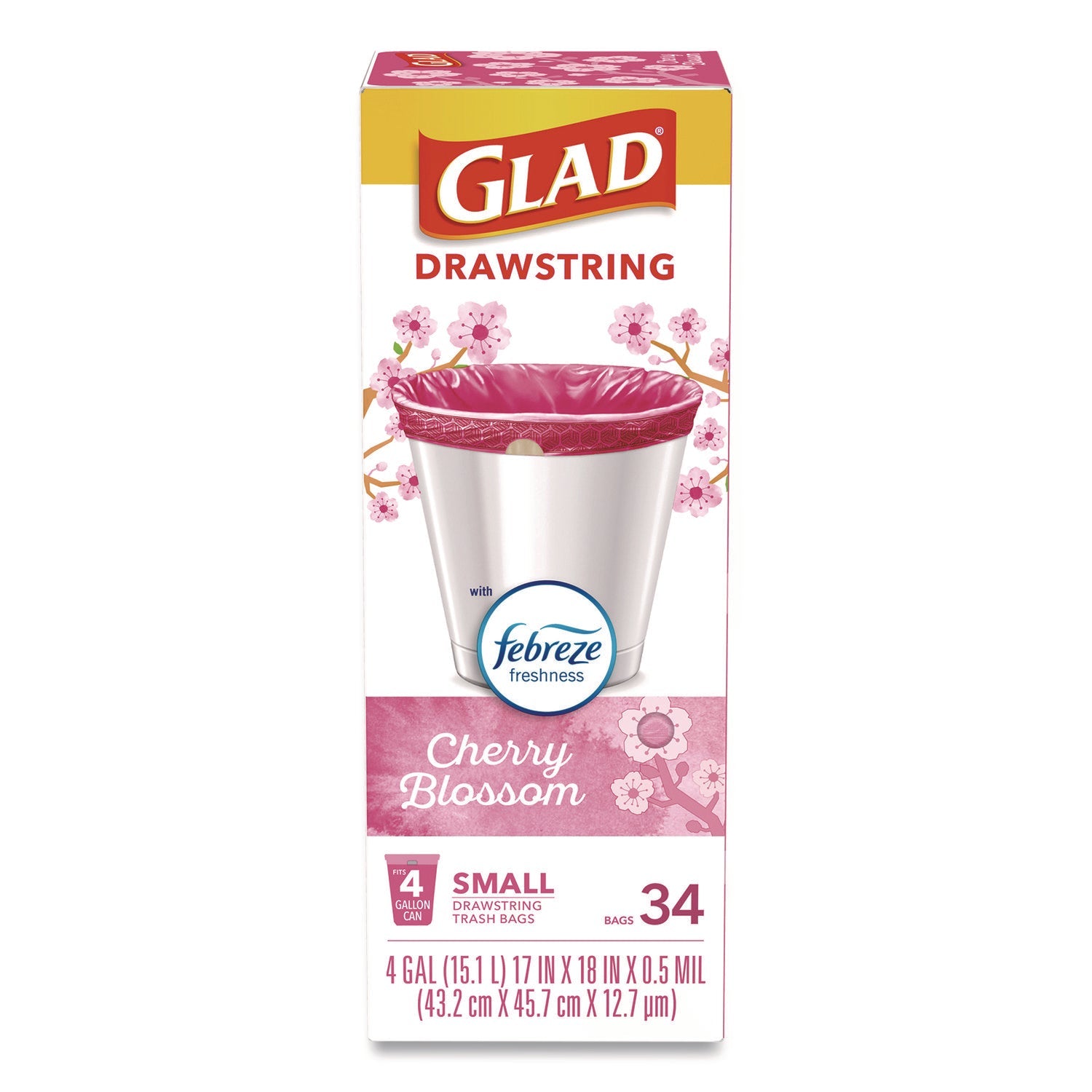 glad®-odorshield-small-drawstring-trash-bags-4-gal-cherry-blossom-scent-0-5-mil-18-x-17-pink-34-box-clo79274_1