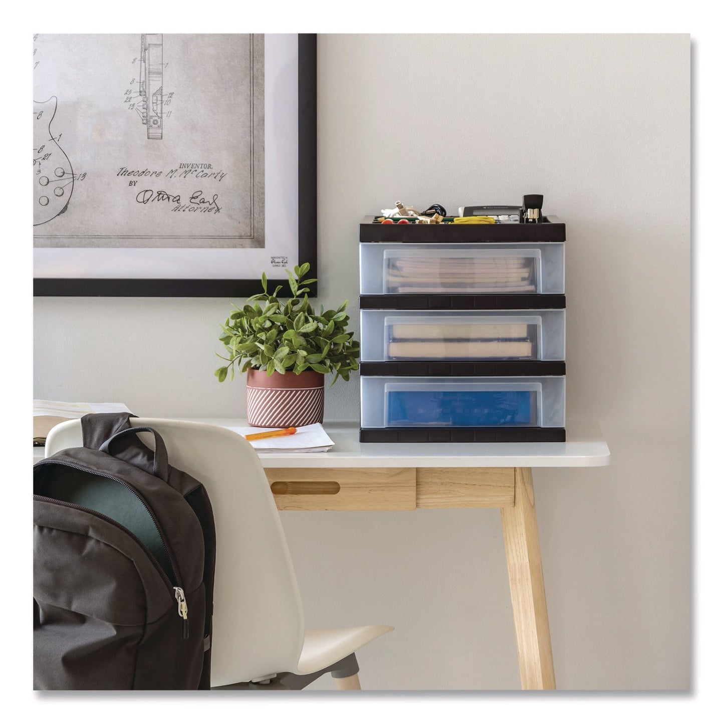 iris-3-drawer-desktop-storage-with-top-organizer-tray-plastic-12-17-x-14-33-x-12-93-black-translucent-irs116351_5