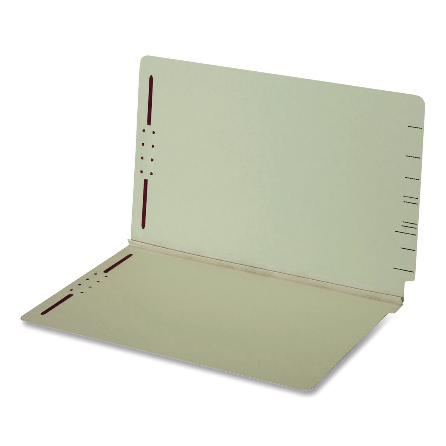 pendaflex®-colored-pressboard-end-tab-fastener-folders-2-fasteners-legal-size-light-green-exterior-25-box-pfx47715gw_1