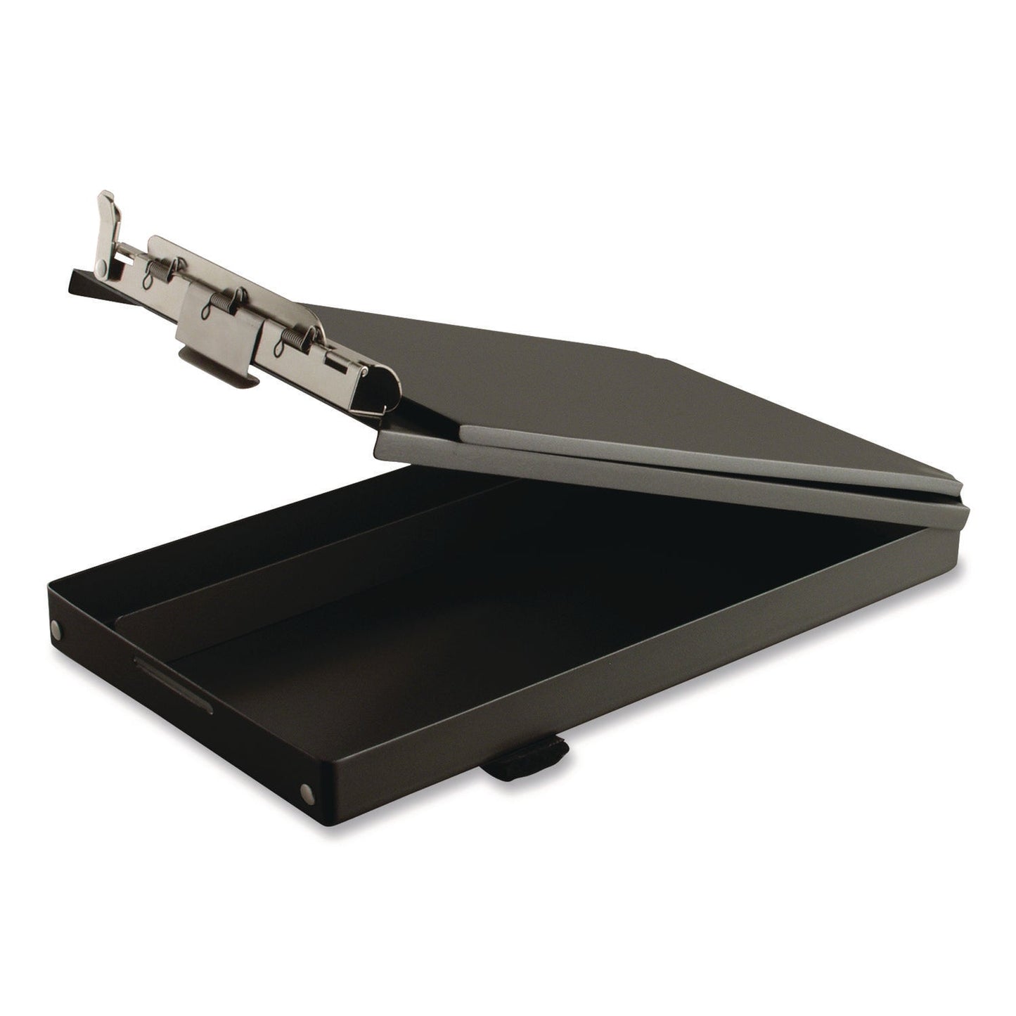 saunders-recycled-aluminum-citation-holder-clipboard-1-2-capacity-holds-6-x-11-sheets-black-sau12206_5
